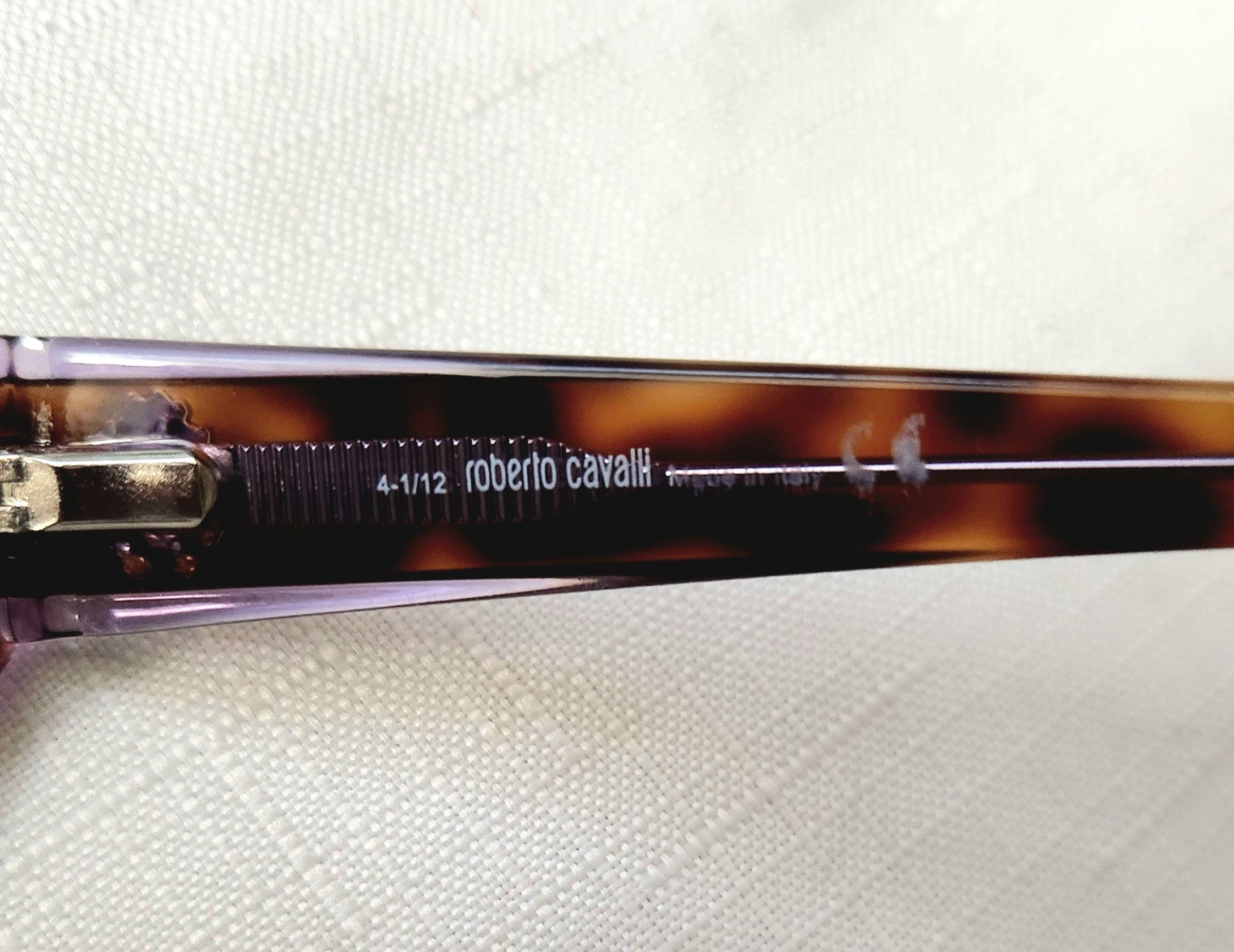 Designer × Roberto Cavalli Roberto Cavalli Eyeglasses Maupiti RC0685 005 53-16-140 Size ONE SIZE - 9 Thumbnail
