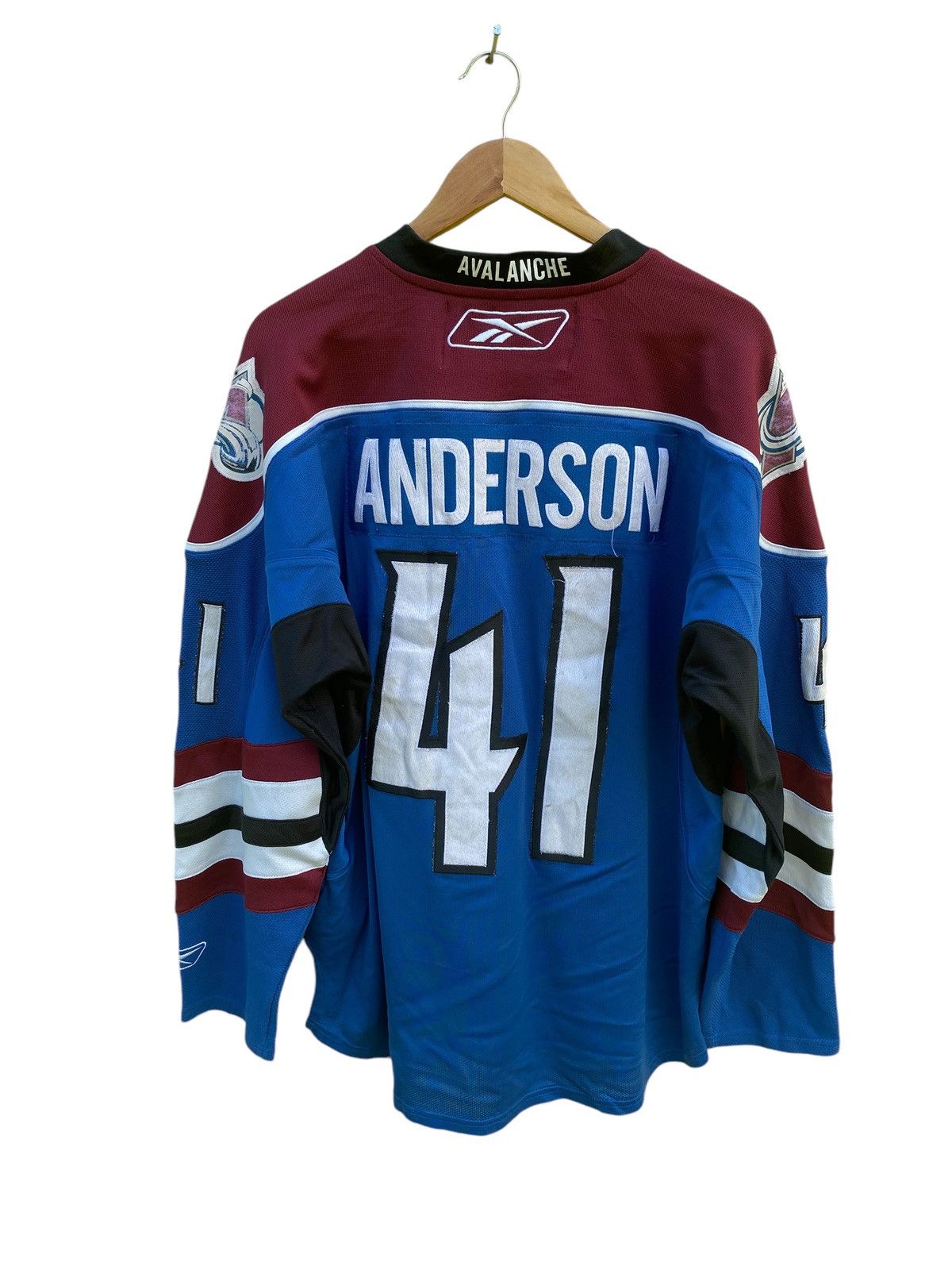NHL × Reebok COLORADO AVALANCHE REEBOK JERSEY SIZE LARGE NHL Size US L / EU 52-54 / 3 - 3 Thumbnail