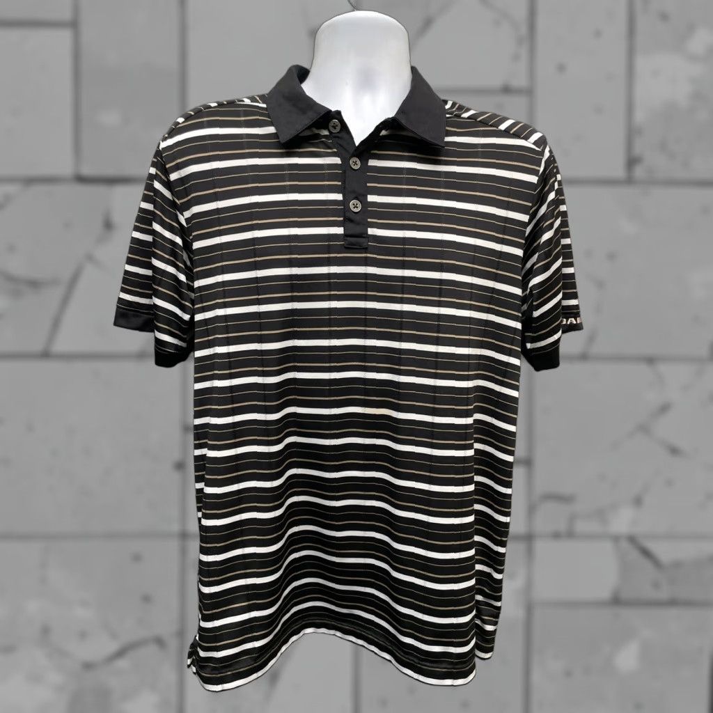 Oakley Oakley Golf Polo Mens M Multicolor Striped Polo Shirt Golf M Mens Oakley Multicolor Striped Polo Size US M / EU 48-50 / 2 - 1 Thumbnail
