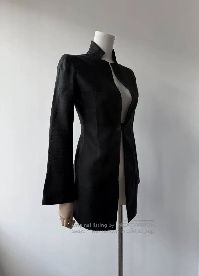 Yohji Yamamoto Yohji Yamamoto size 1 1998 AW Mainline Show Ramie Pioneer S Size S / US 4 / IT 40 - 4 Thumbnail