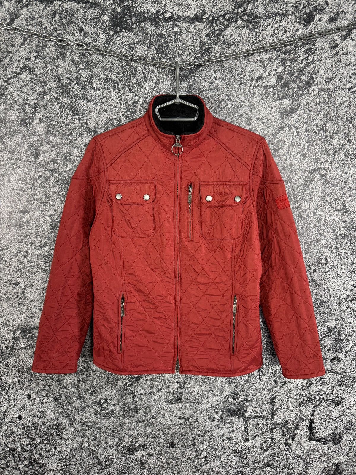 Barbour Women’s Barbour International Trials Quilt Jacket Size UK 12 Size L / US 10 / IT 46 - 1 Thumbnail