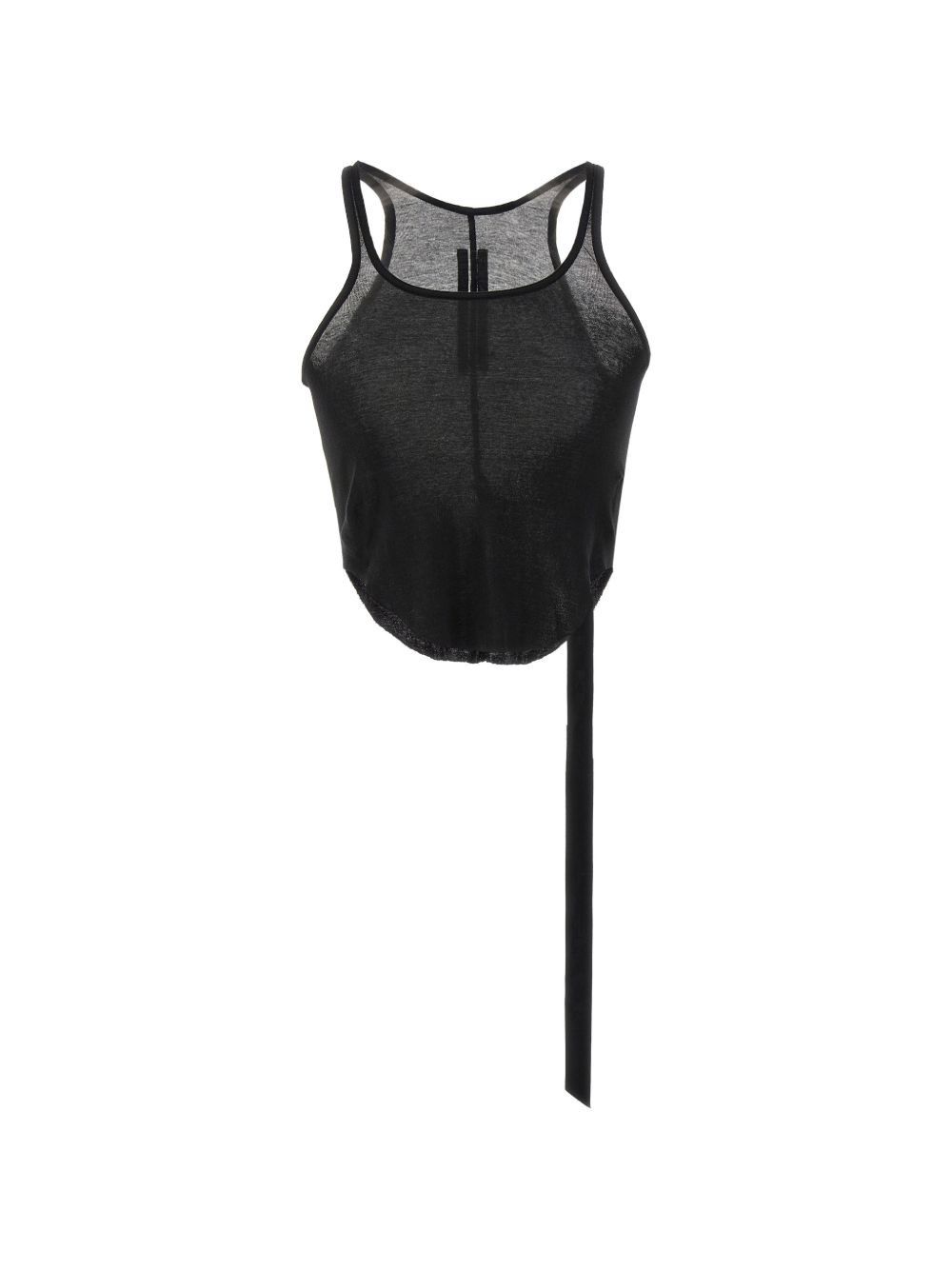 Rick Owens Drkshdw COTTON CROPPED TOP Size S / US 4 / IT 40 - 1 Thumbnail