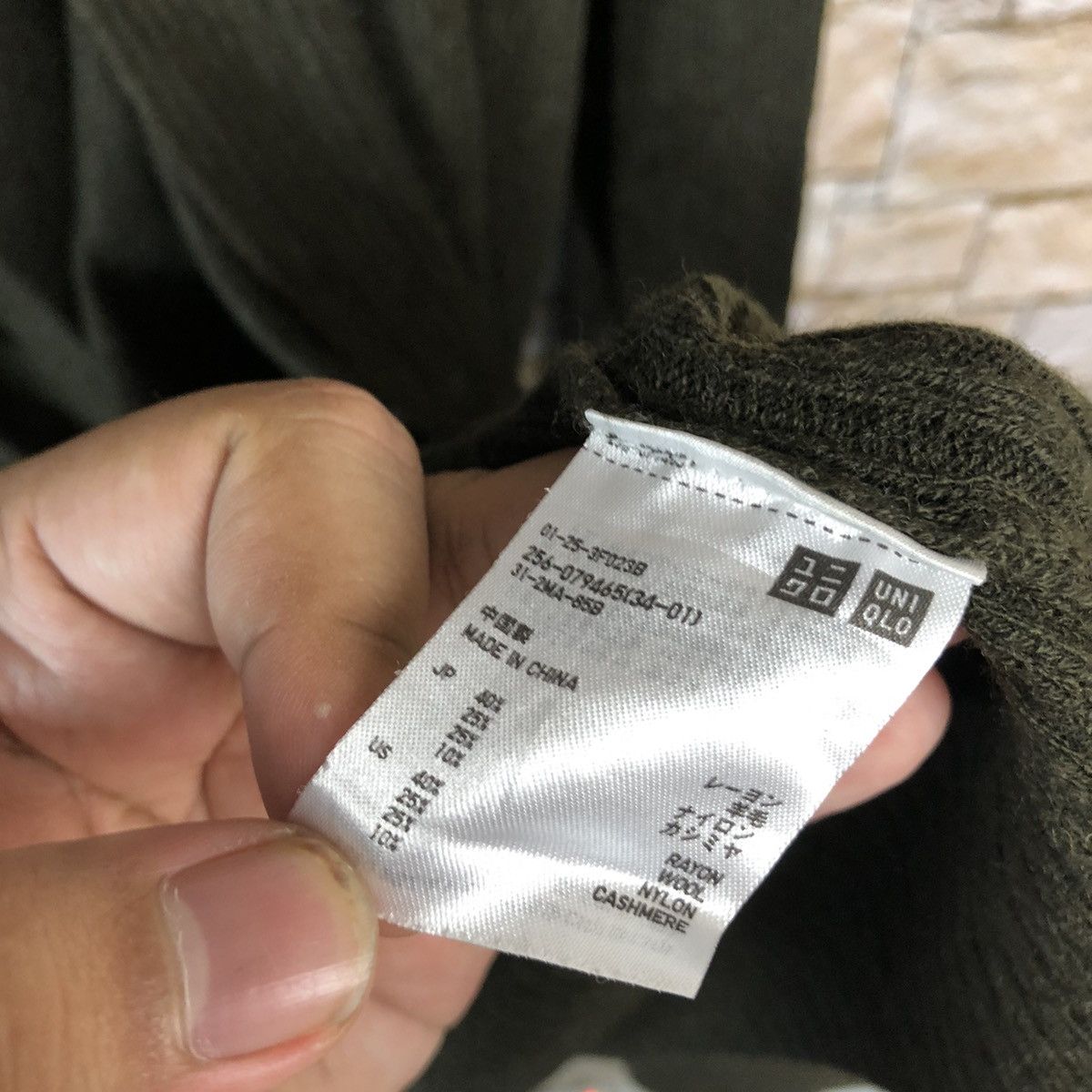 Homespun Knitwear × Uniqlo Uniqlo japan style Dark Green long Cardigan Knitwear #A656 Size M / US 6-8 / IT 42-44 - 11 Thumbnail