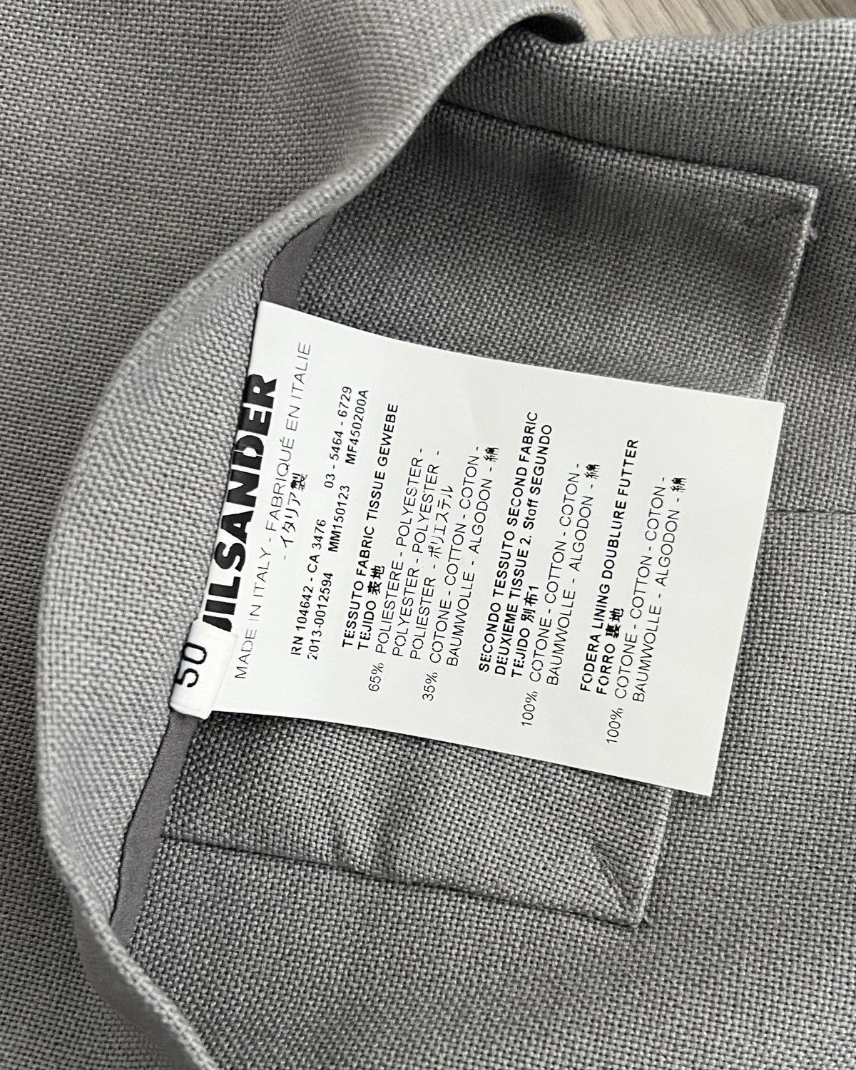Jil Sander Jil Sander SS2014 Reversible Technical Tailored Jacket Size US M / EU 48-50 / 2 - 13 Thumbnail