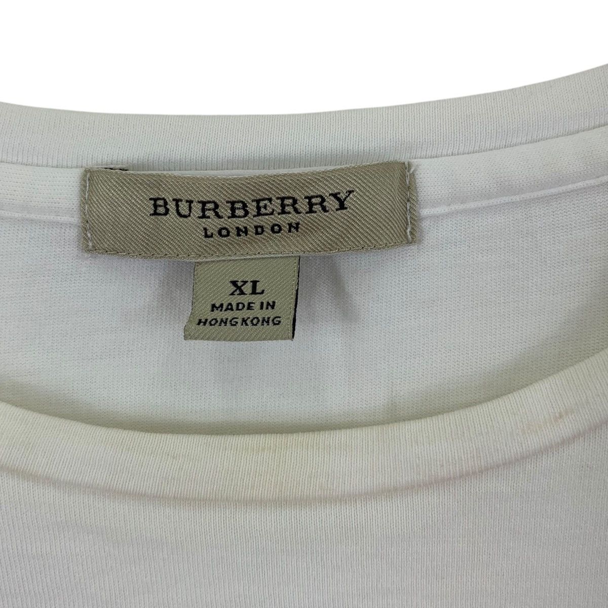 Burberry BURBERRY LONDON PRORSUM Crest Logo Brit Tee Shirt Top Size XL / US 12-14 / IT 48-50 - 7 Thumbnail