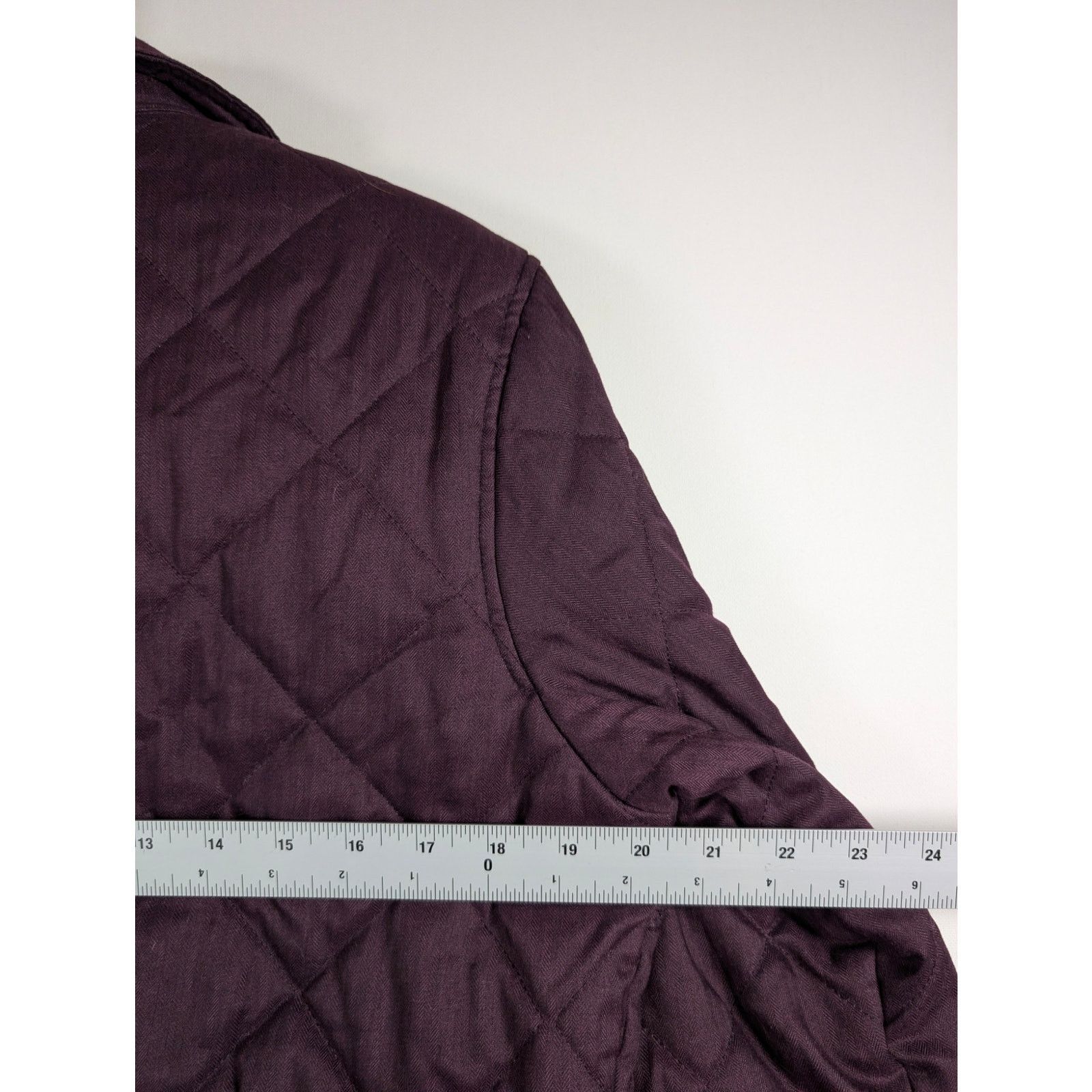 Barbour Barbour Skye Quilted Jacket Purple Women’s Size 12 USED Size XL / US 12-14 / IT 48-50 - 7 Thumbnail