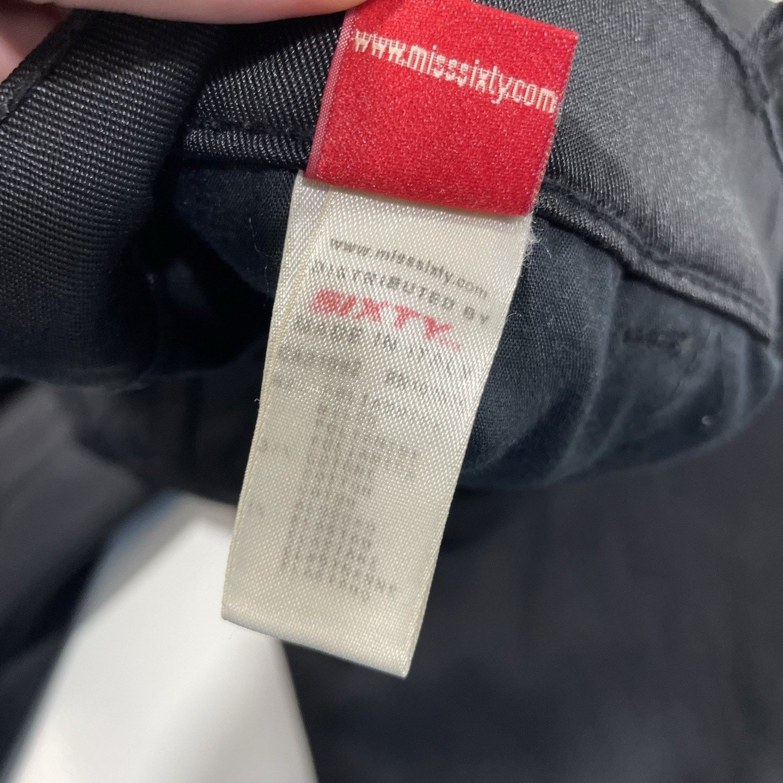 Miss Sixty VTG Miss Sixty J Lot Shine Coated Black Jeans Size 28 Y2K Size 28" / US 6 / IT 42 - 9 Thumbnail