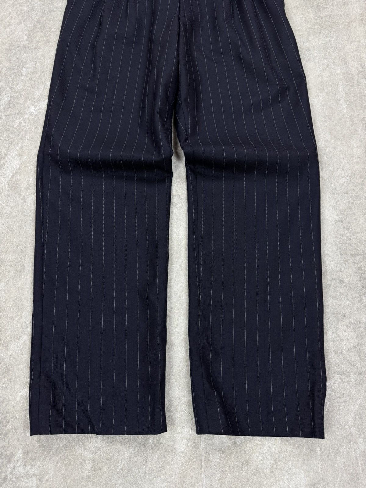 Other Vintage Norton & Townsend Bespoke Tailoring stripes trousers Size US 32 / EU 48 - 3 Thumbnail