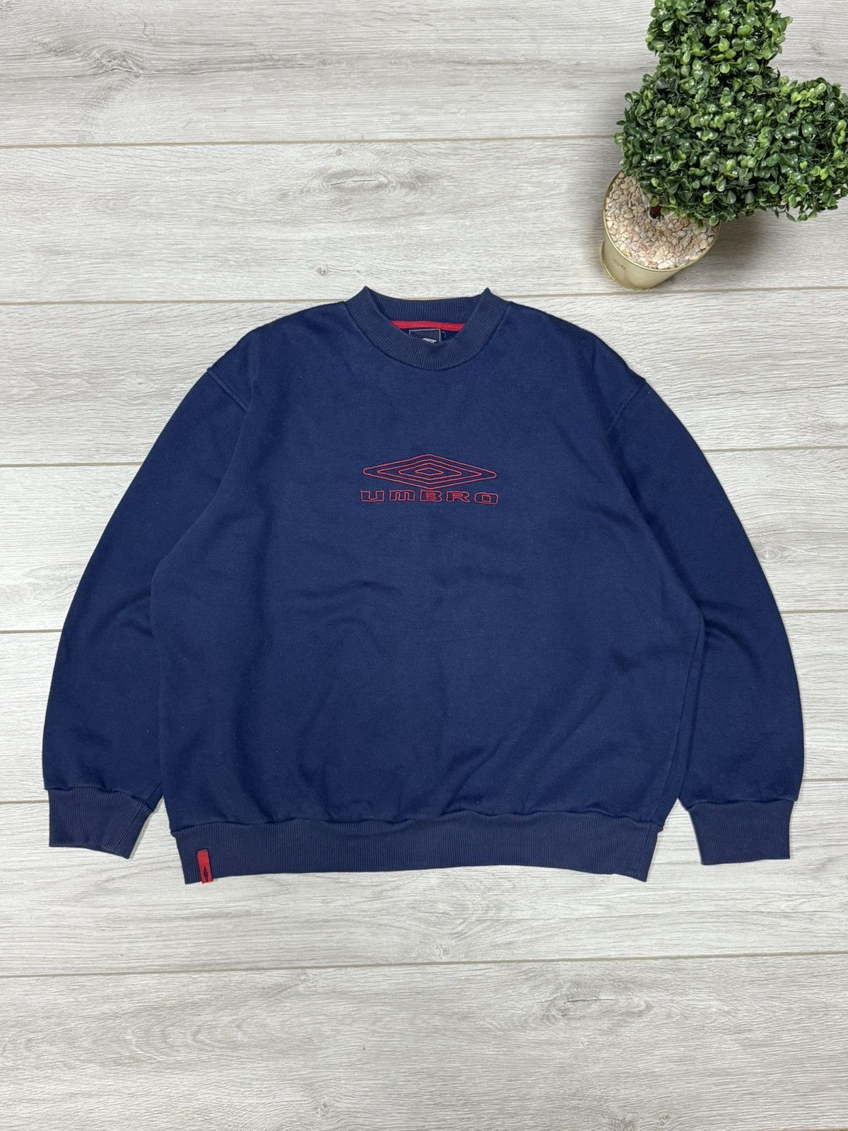 Umbro Umbro vintage big logo sweatshirt Size US XL / EU 56 / 4 - 1 Thumbnail