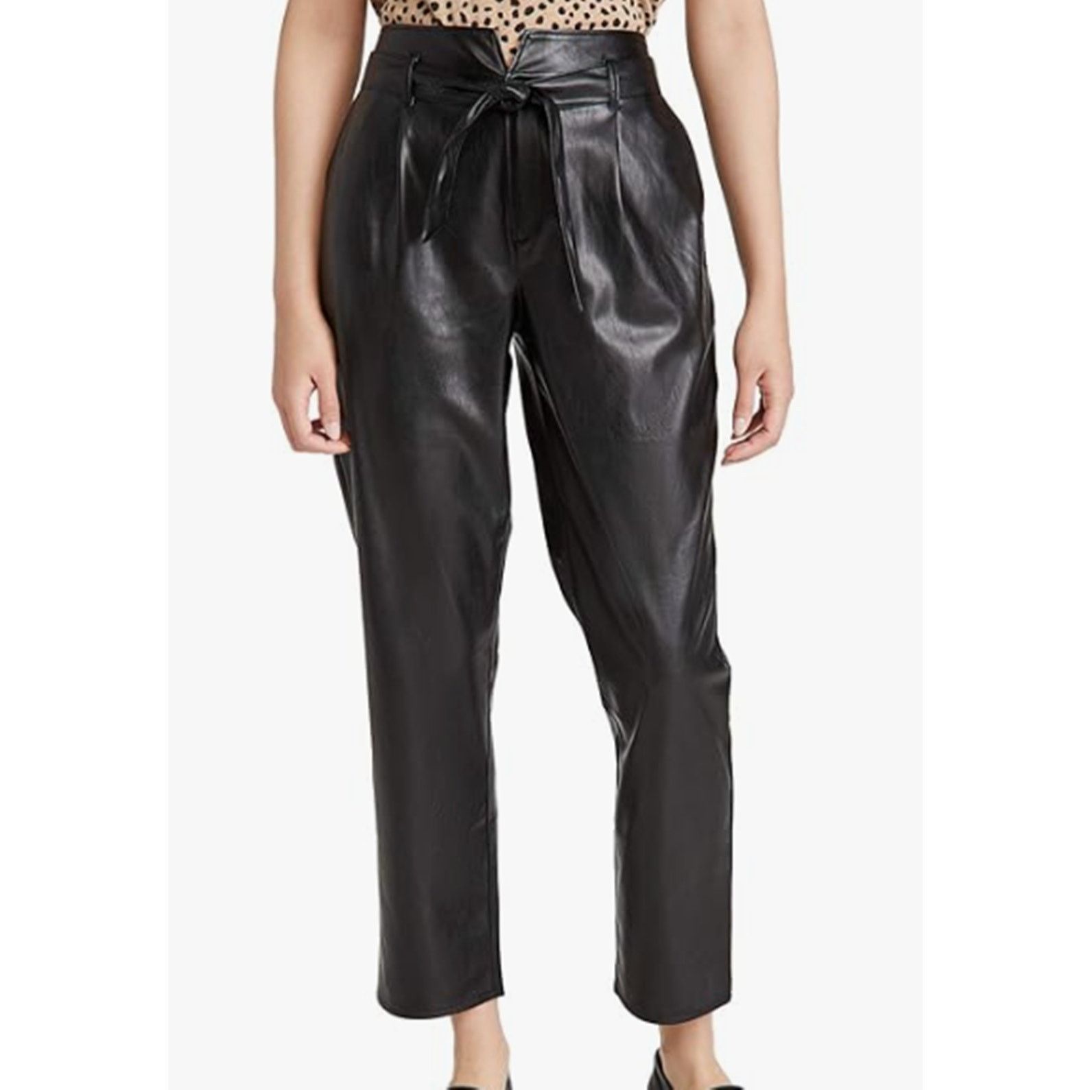 Paige PAIGE Women's Melia Pants Black 6 Size 28" / US 6 / IT 42 - 1 Thumbnail