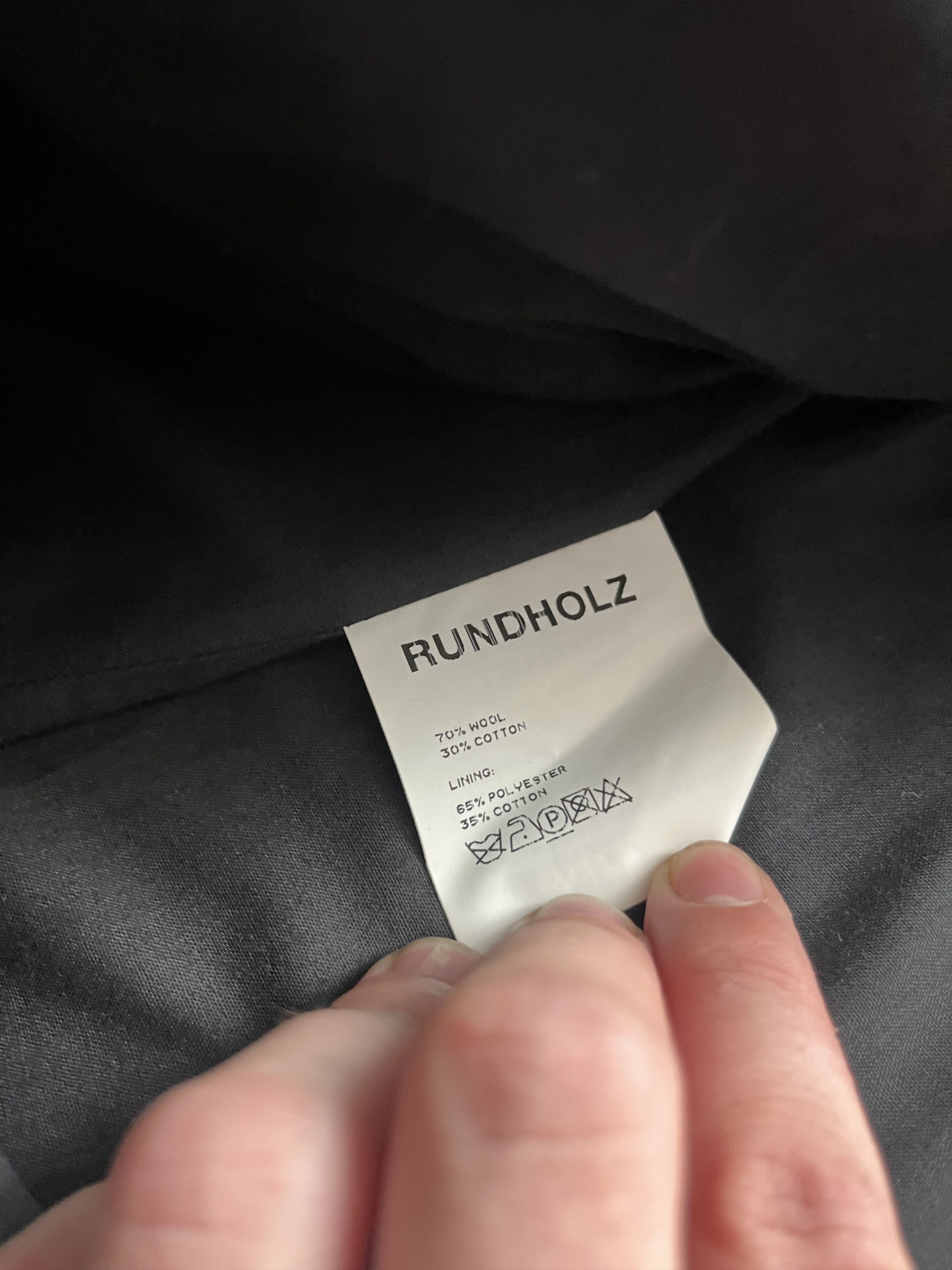 Rundholz Rundholz one size wool coat Size ONE SIZE - 13 Thumbnail