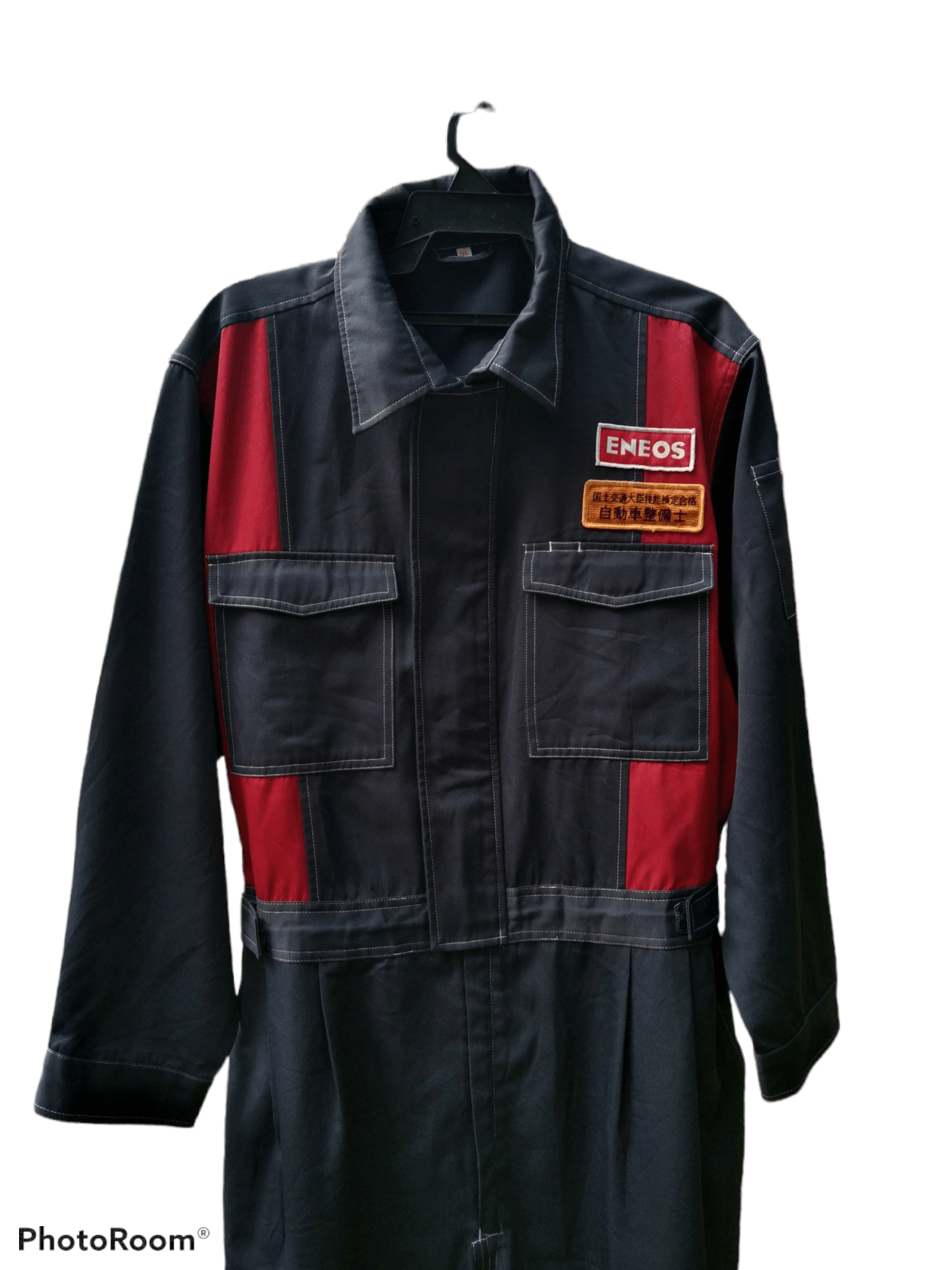 Edition Japan VINTAGE OVERALL JAPAN/ENEOS RACING MOTOROIL Size US 36 / EU 52 - 2 Thumbnail