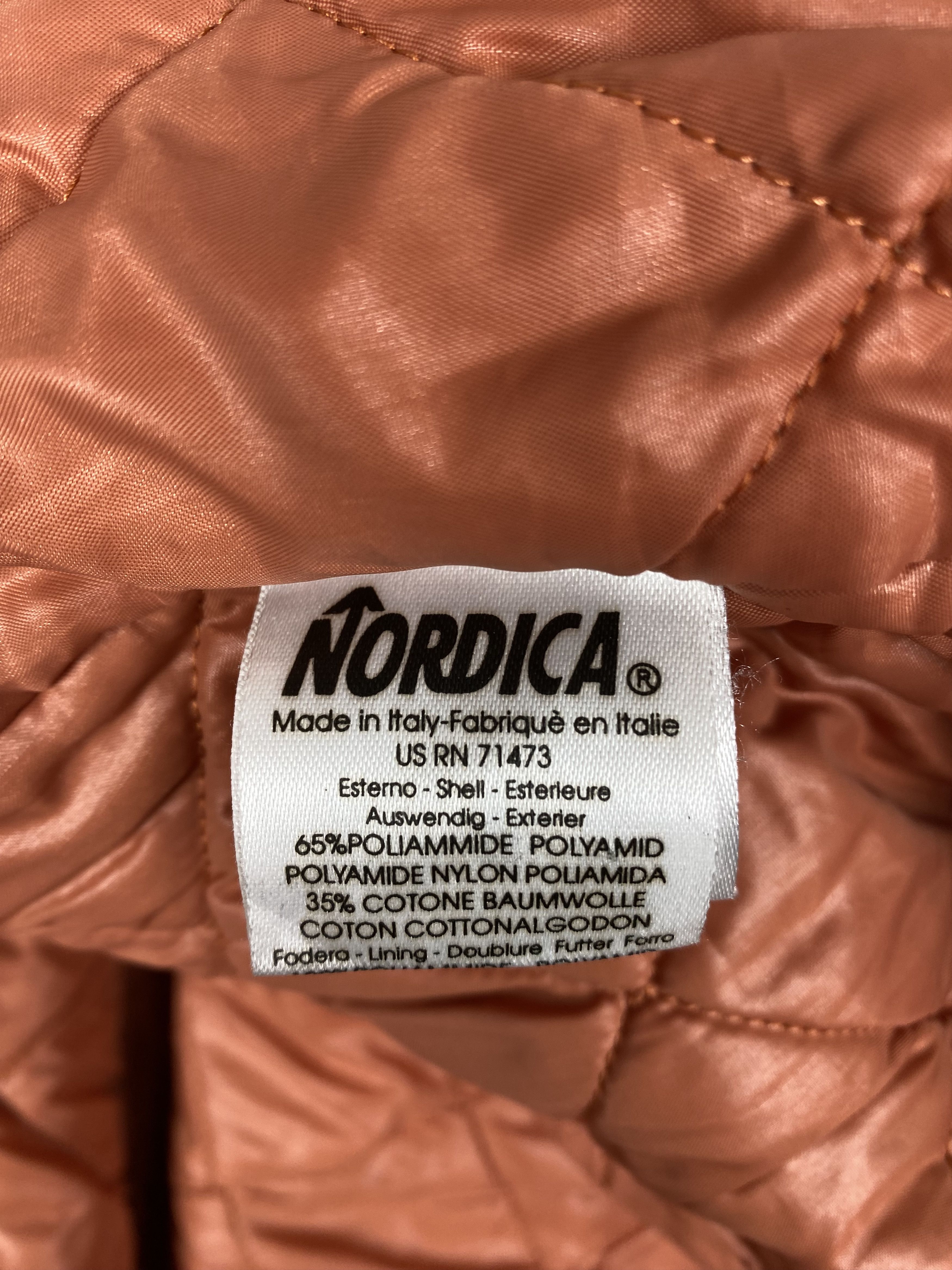 Vintage Vintage Nordica Quilted Lining Jacket DJ0856 Size US L / EU 52-54 / 3 - 7 Thumbnail
