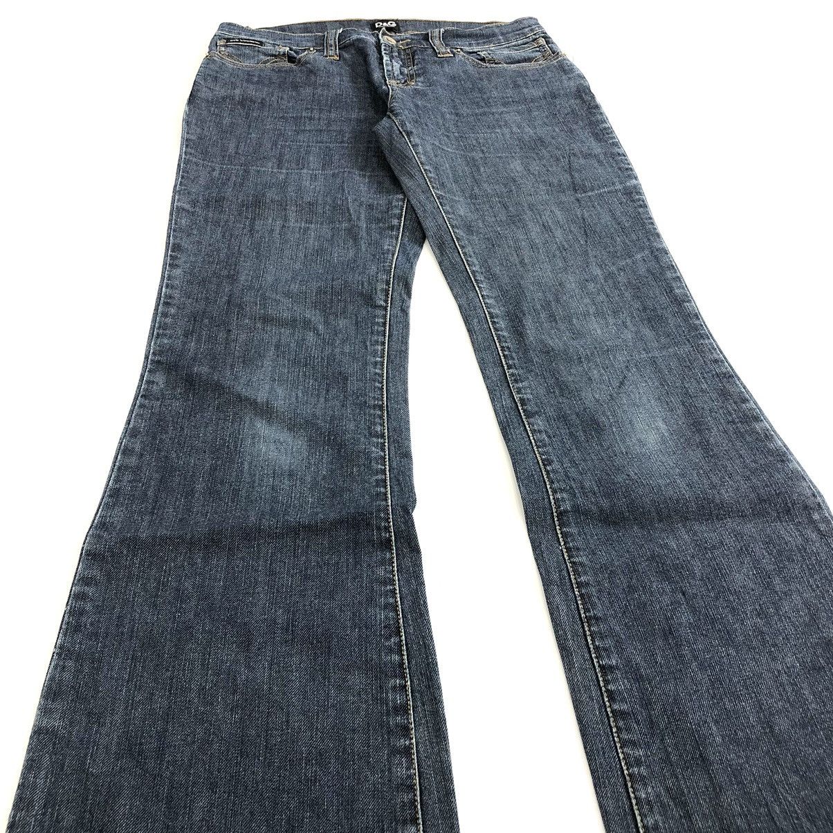 Designer × Dolce & Gabbana × Vintage Vintage Dolce & Gabbana Studded Boot Cut Flared Jeans Size US 27 - 13 Thumbnail