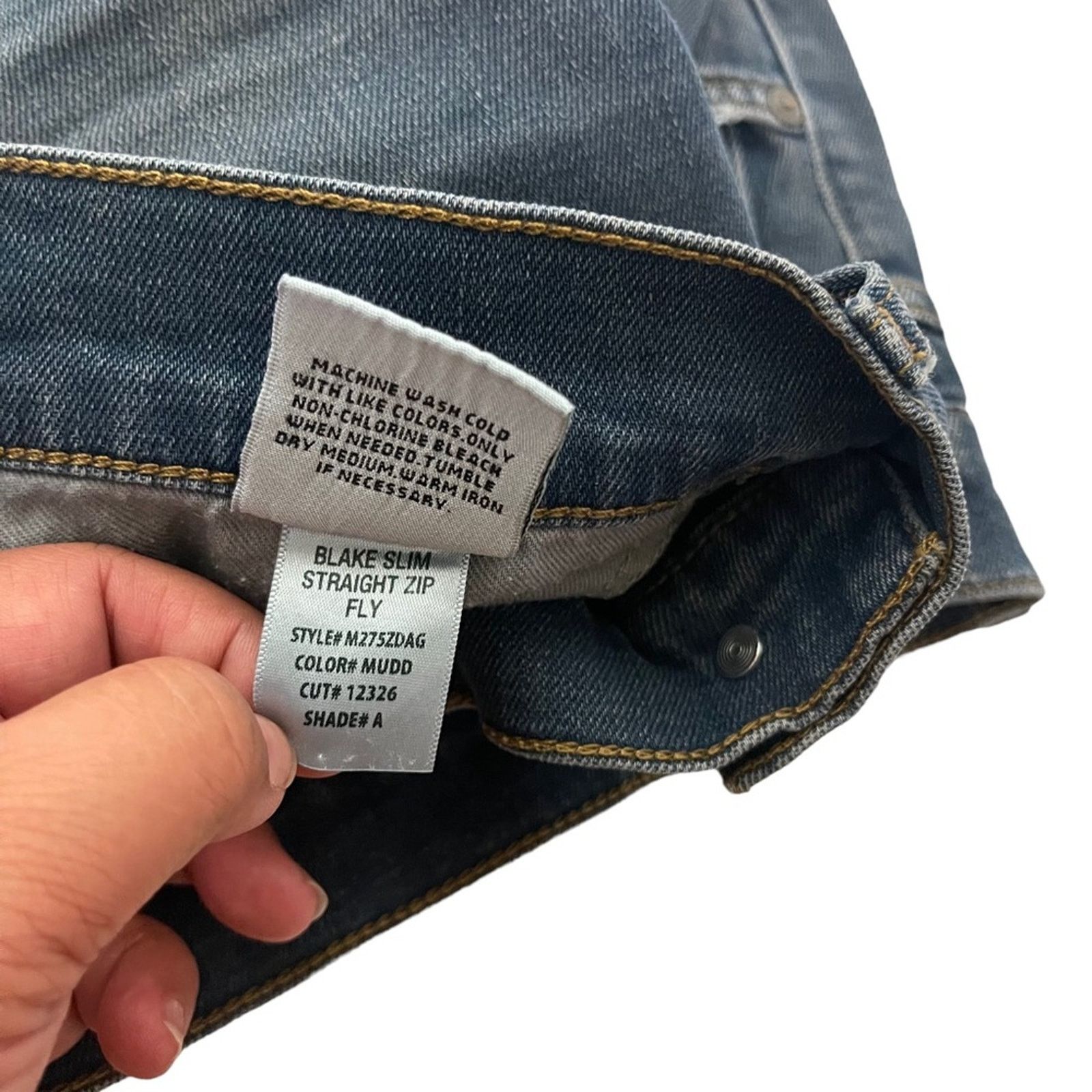 Hudson Hudson Blake Slim Straight Medium Wash Blue Denim Short 32 Size 32" / US 10 / IT 46 - 8 Thumbnail