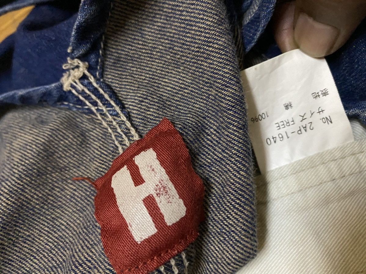 Hysteric Glamour 💥FinalDrop💥 Hysteric Glamour Indigo Blue Unisex Overalls Size US 35 - 16 Thumbnail