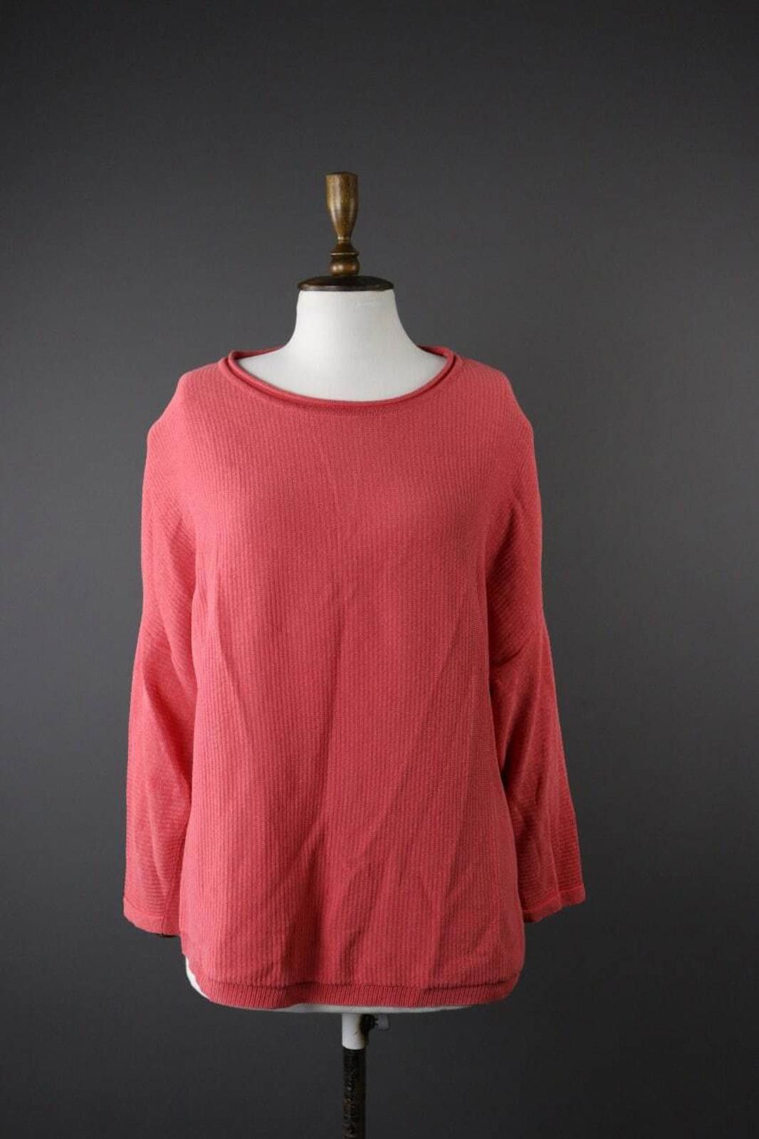 Designer Ladies Ischiko by Oska Casual Loose Relaxed Knit Sweater Size M / US 6-8 / IT 42-44 - 3 Thumbnail