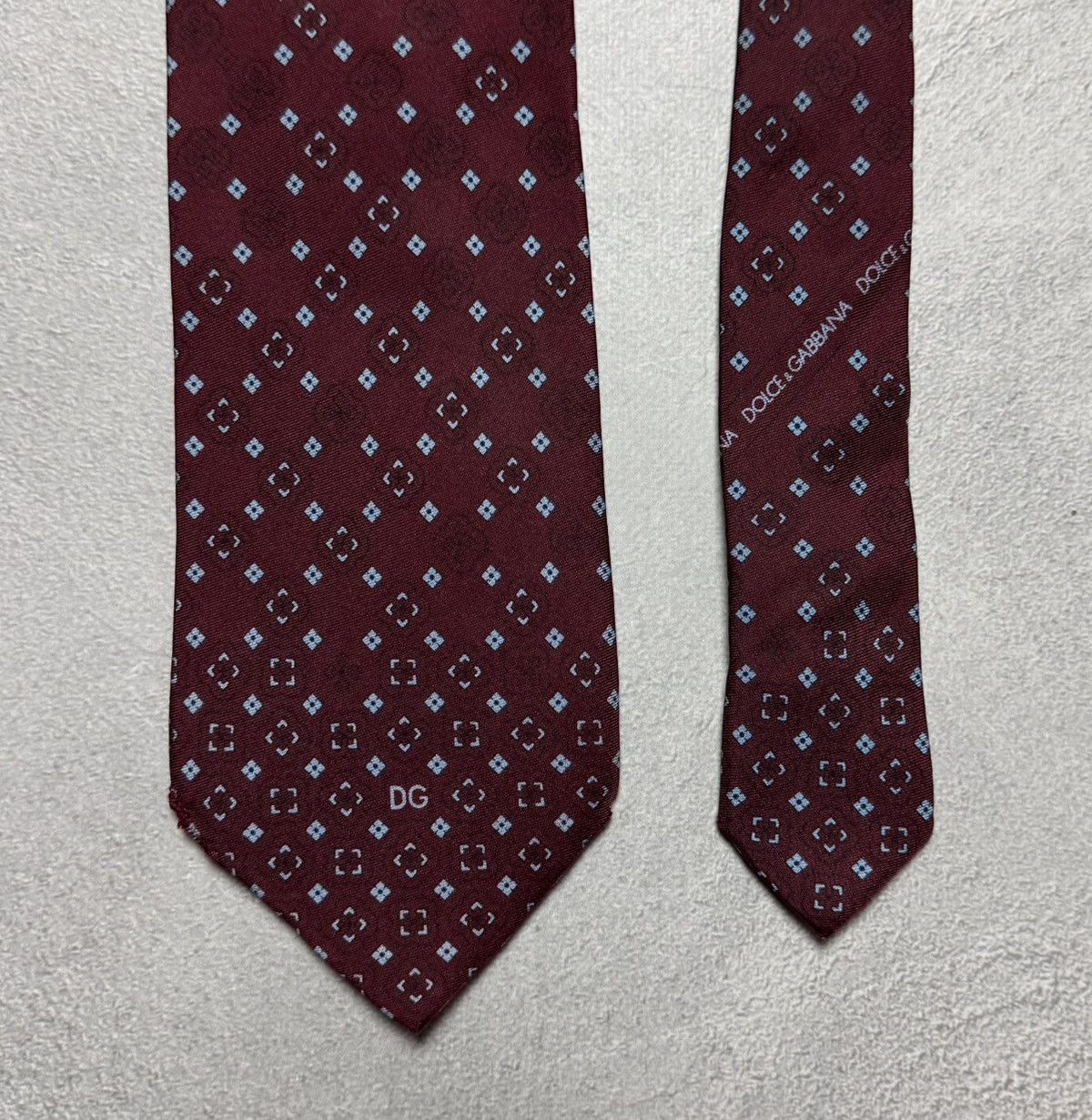 Dolce & Gabbana Dolce Gabbana 100% Silk Cravatte Tie Logo Size ONE SIZE - 3 Thumbnail