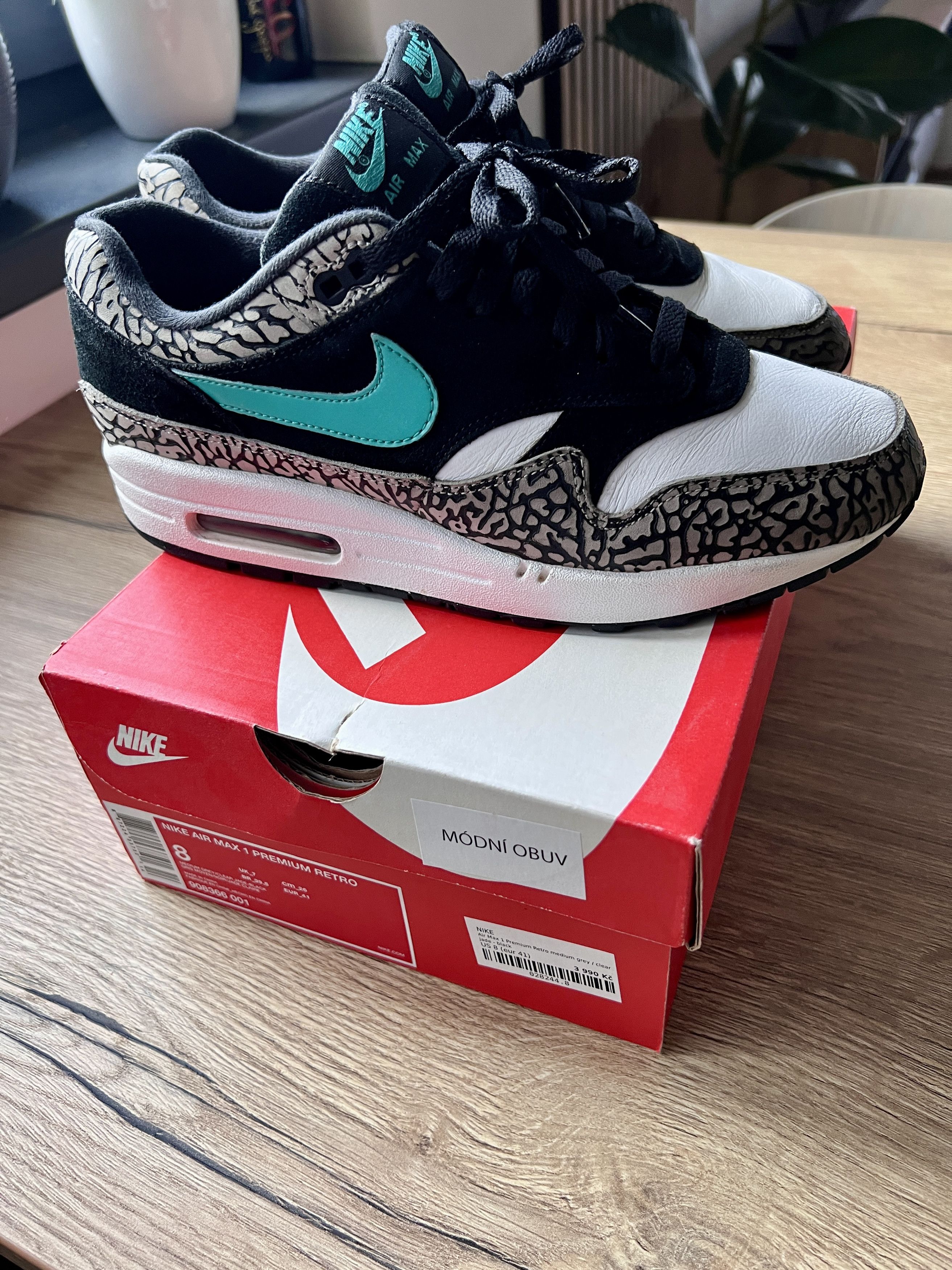 Nike Air Max 1 Elephant Print Atmos 2017 Size US 8 / EU 41 - 1 Thumbnail