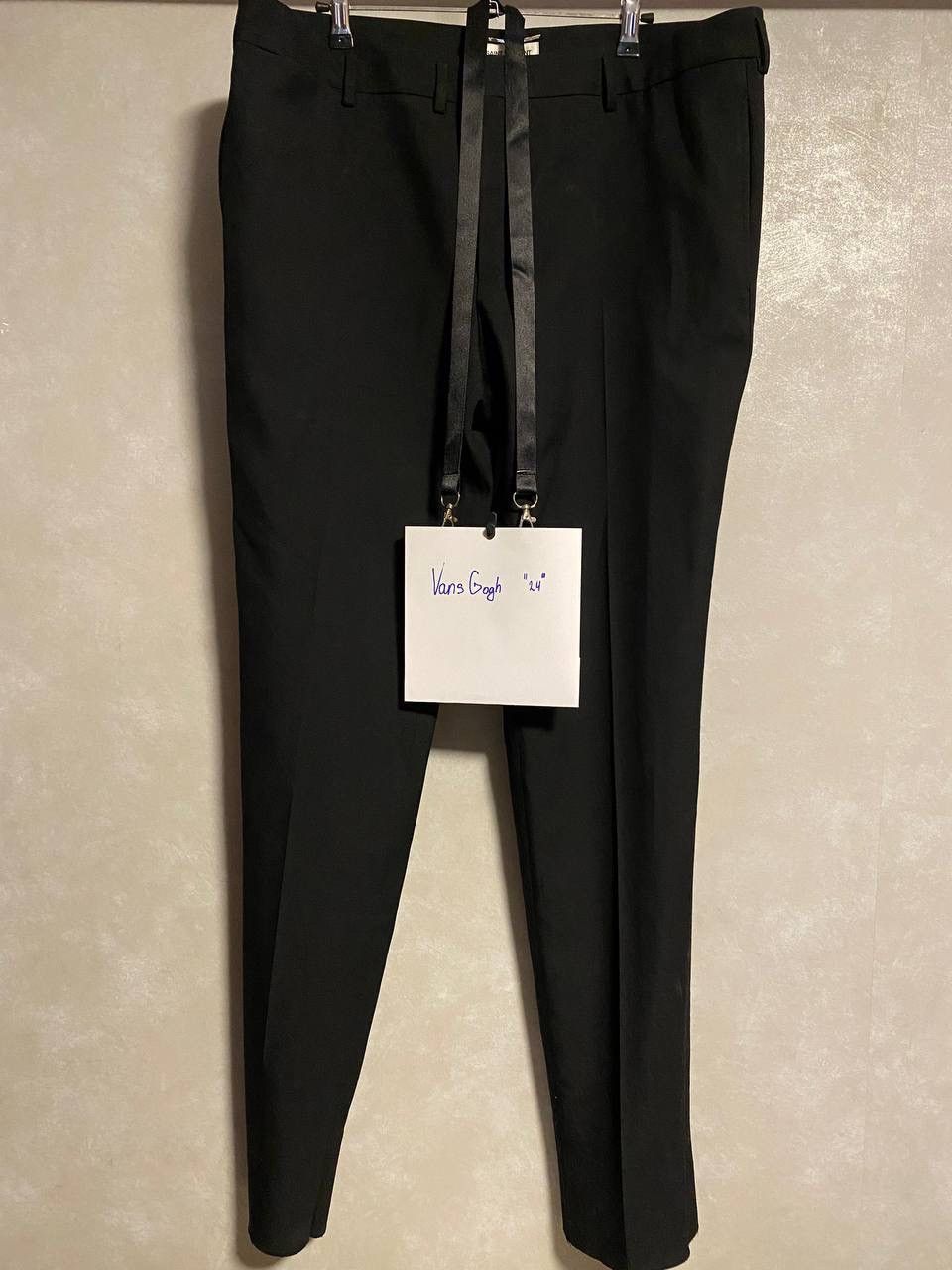 Saint Laurent Paris Saint Laurent Paris black dress pants Size 54R - 4 Thumbnail