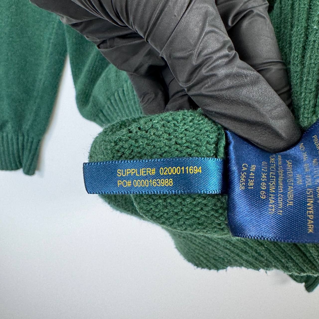Polo Ralph Lauren Polo Ralph Lauren Sweater Green Crew Neck Cotton Knit Mens M Size US M / EU 48-50 / 2 - 5 Thumbnail