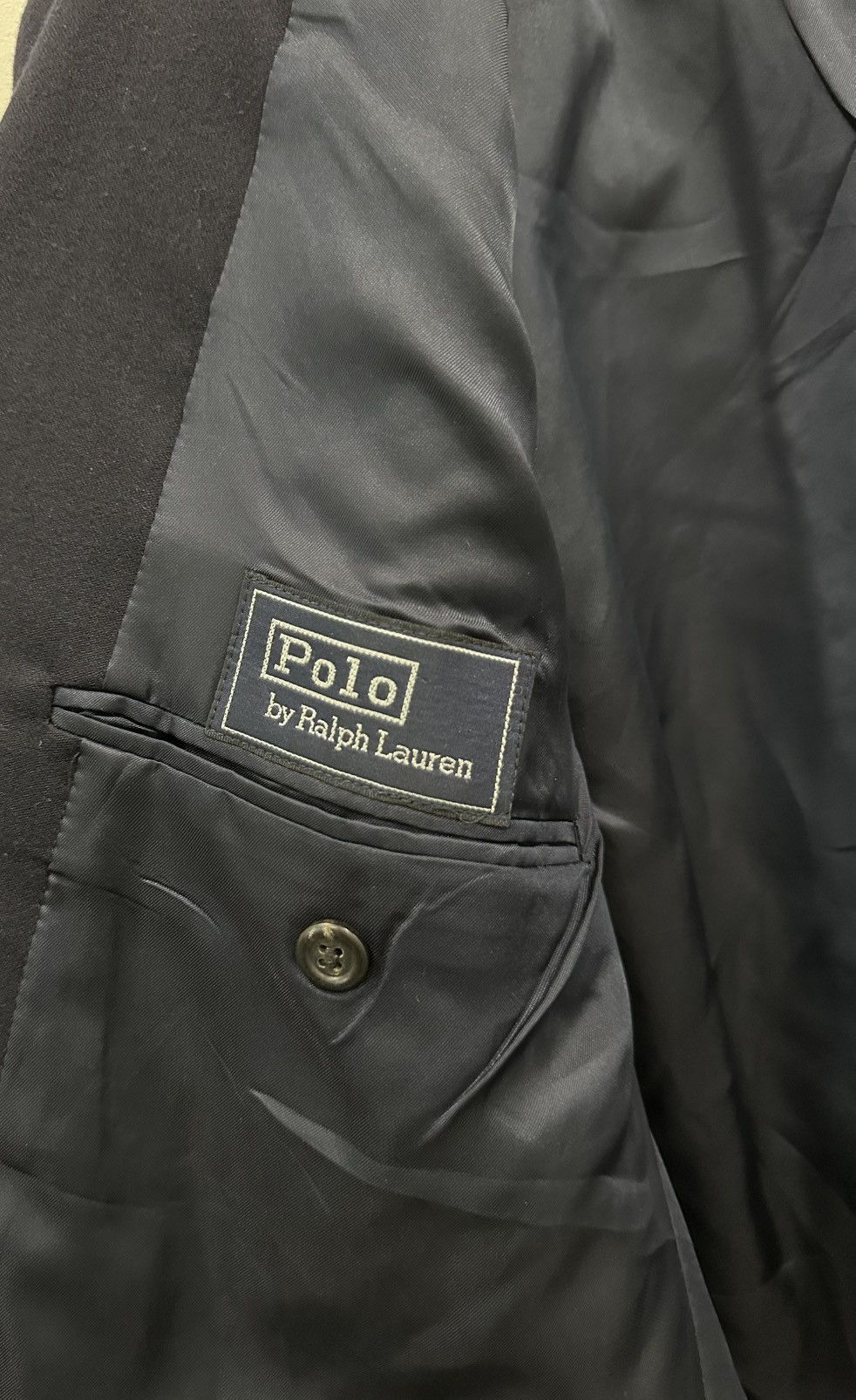 RRL Ralph Lauren Polo Ralph Lauren rrl label vintage wool usa blazer jacket Size 46R - 7 Thumbnail