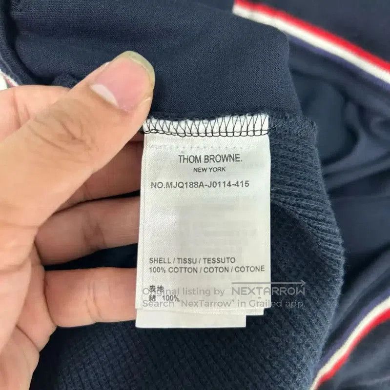 Thom Browne Thom Browne Men's Navy Cotton Casual Shorts . Size US 29 - 5 Thumbnail