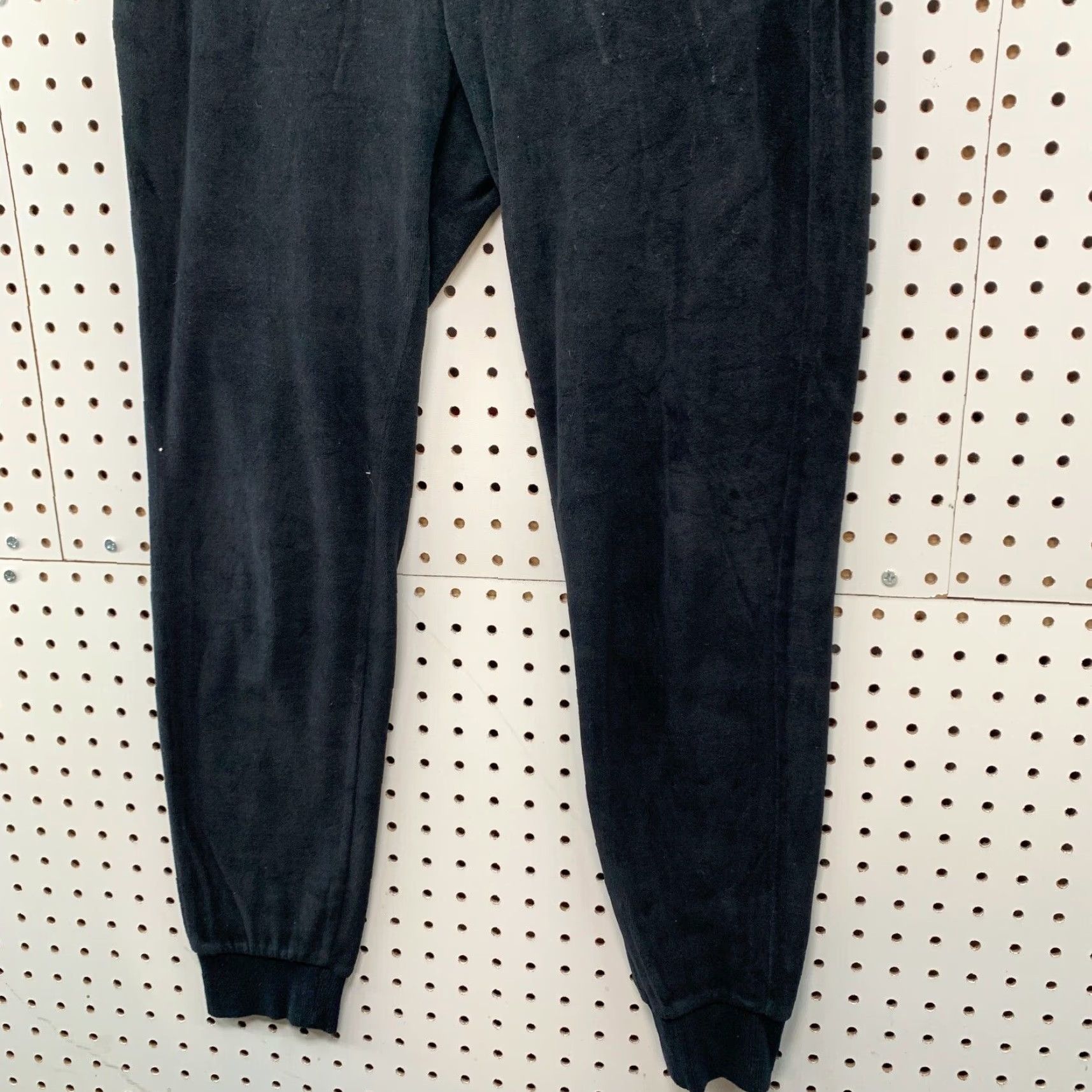 Bebe Bebe SportVelour Jogger Pants Womens Size S 30x27.5 Black Rhinestones Jogger Activewear Women 90s Decade Flair Size 28" / US 6 / IT 42 - 5 Thumbnail