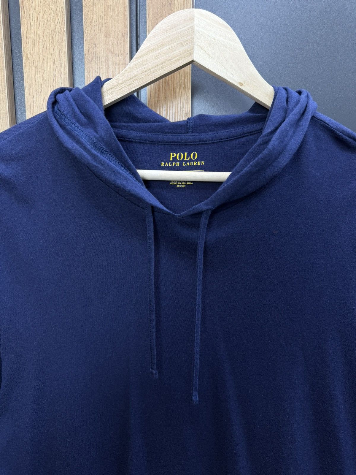 Polo Ralph Lauren Polo Ralph Lauren Navy Hoodie Long Sleeve Size M Size US M / EU 48-50 / 2 - 2 Thumbnail