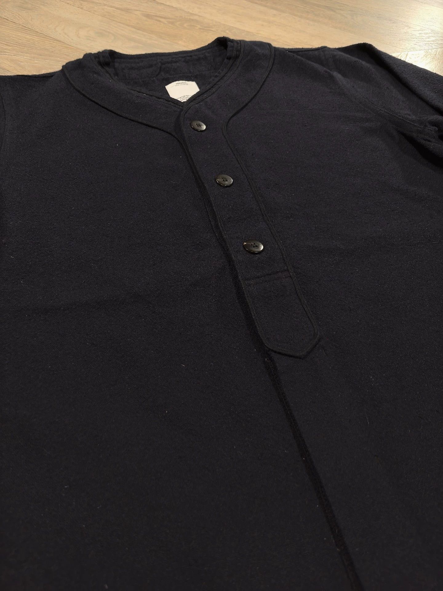 VISVIM 16AW DUGOUT SHIRT L/S Silk Angora Blend