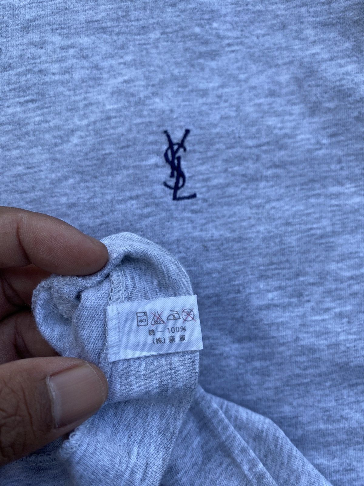 Yves Saint Laurent Rare Vintage Yves Saint Laurent YSL Tshirt Size US S / EU 44-46 / 1 - 8 Thumbnail