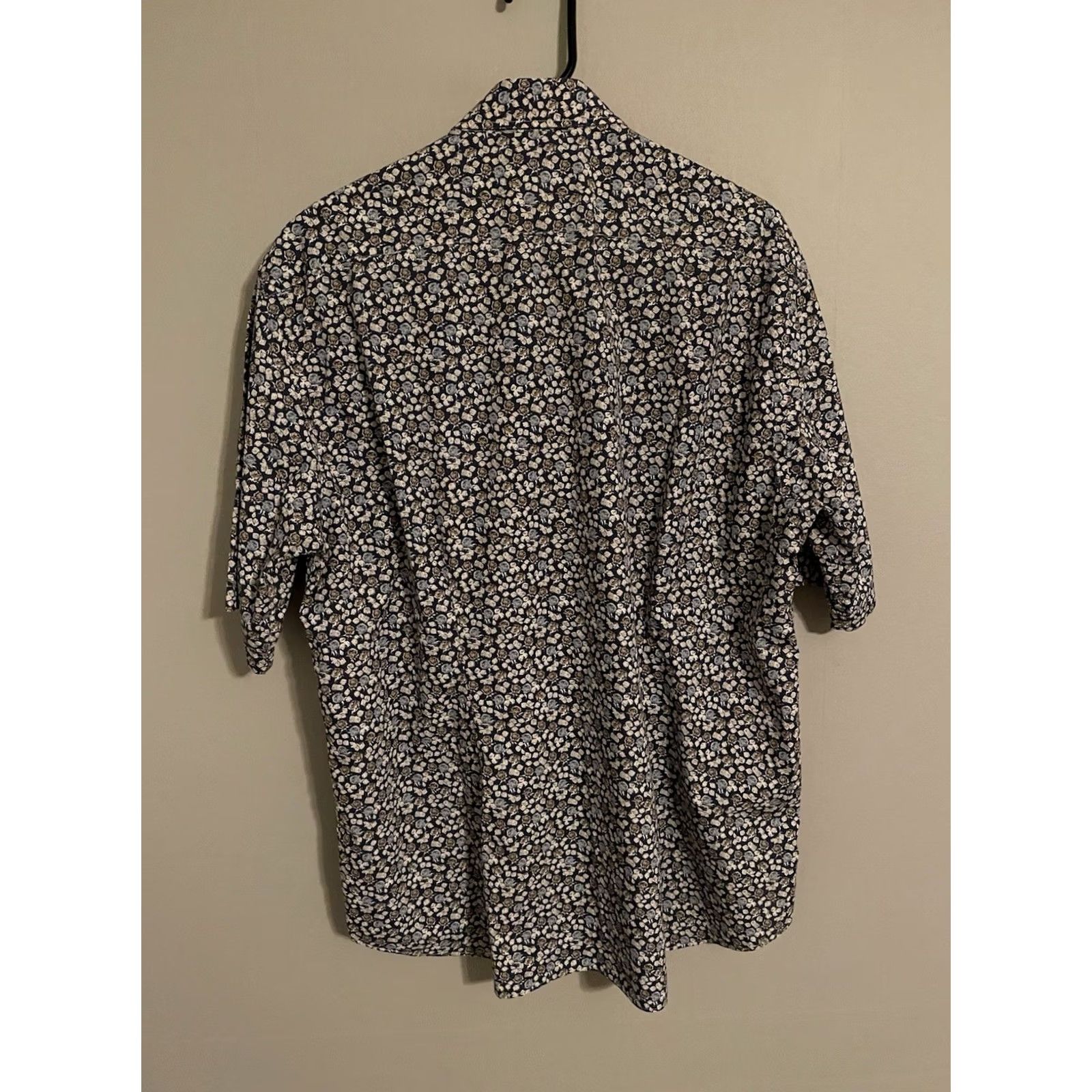 Paul & Shark Paul & Shark Yachting S/S Button Up Floral Casual Shirt Men's 44 XLarge Blue Cotton Flower Shirt Size US XXL / EU 58 / 5 - 4 Thumbnail