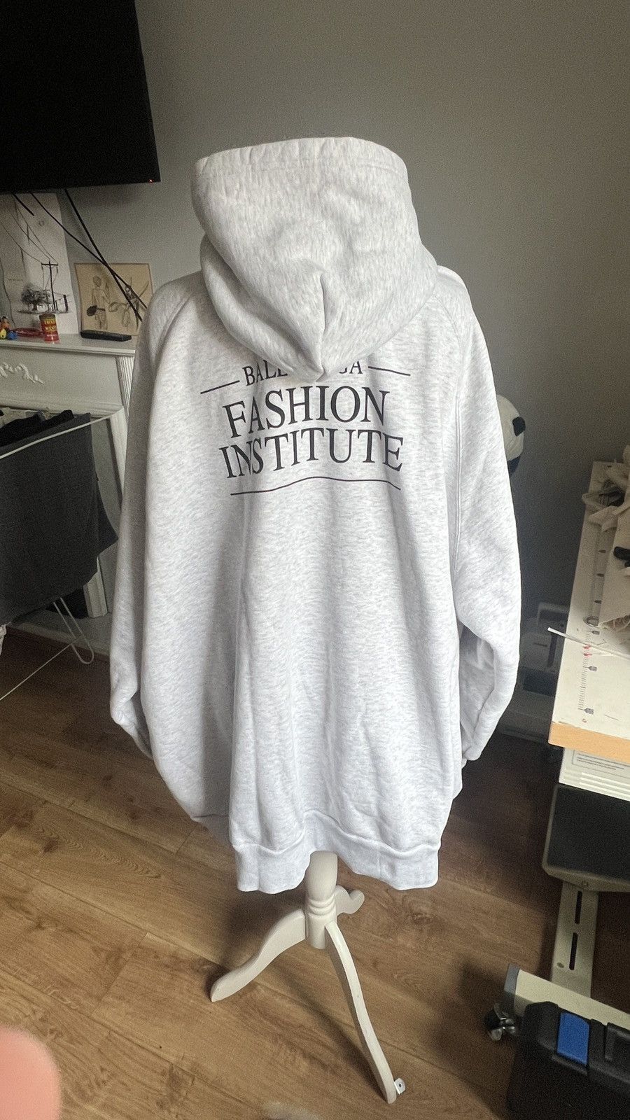 Balenciaga Balenciaga Fashion Institute Zip-up Hoodie Size US L / EU 52-54 / 3 - 4 Thumbnail