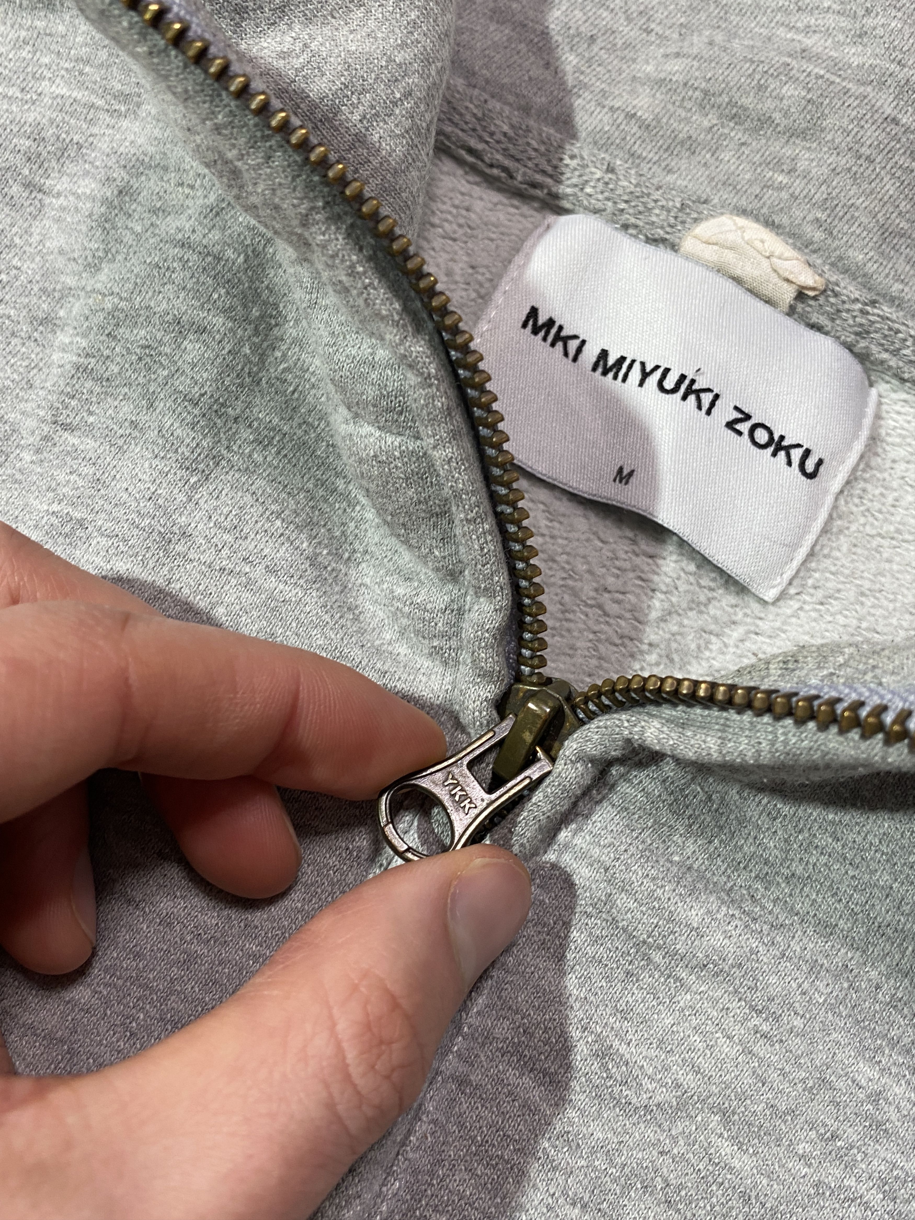 Japanese Brand Mki Miyuki Zoku 1/3 Zip Sweatshirt High Neck Size US M / EU 48-50 / 2 - 6 Thumbnail