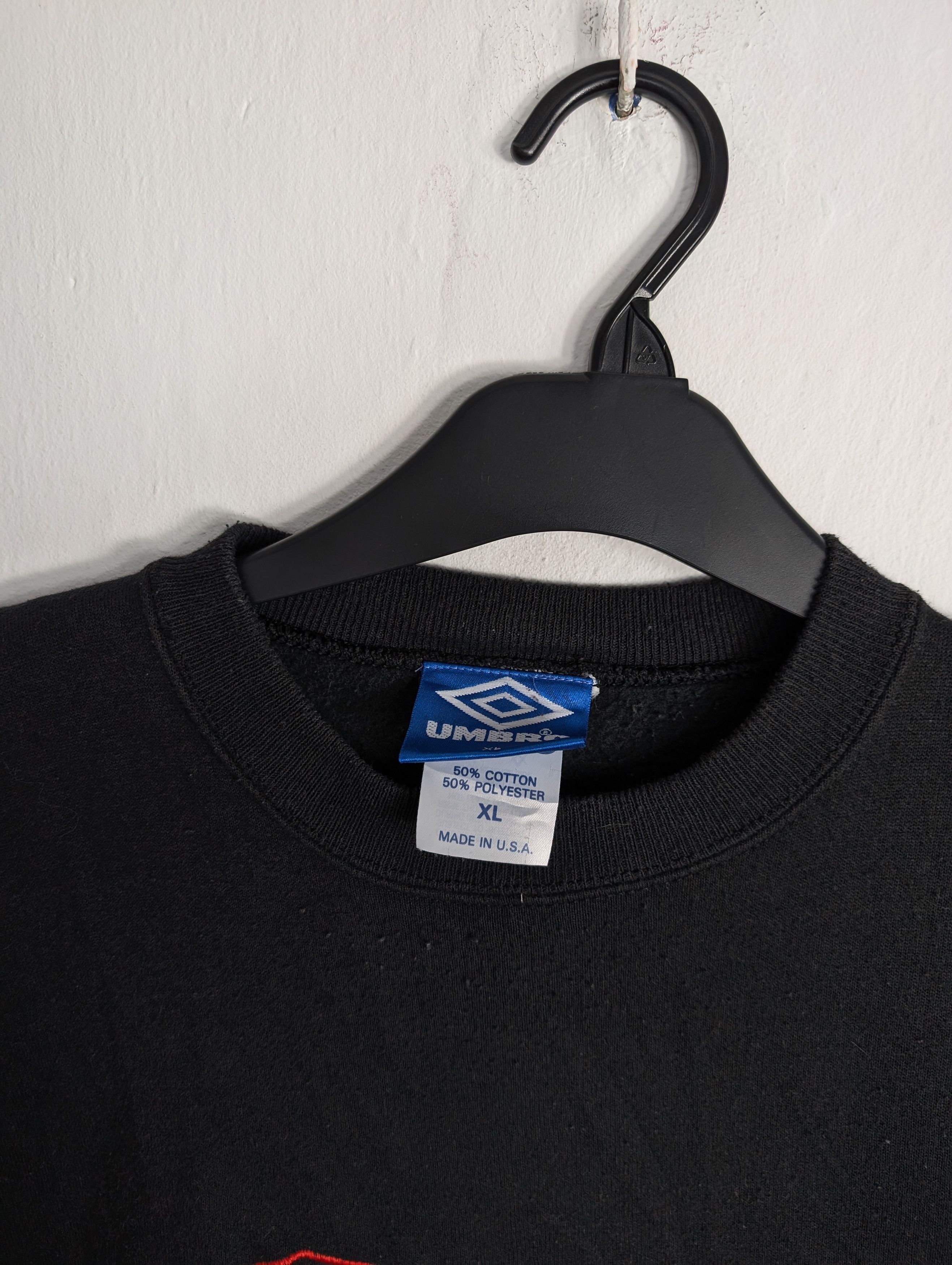 Umbro Vintage 90s Umbro Manchester United M.U.F.C. Sweatshirt Boxy Size US XL / EU 56 / 4 - 3 Thumbnail