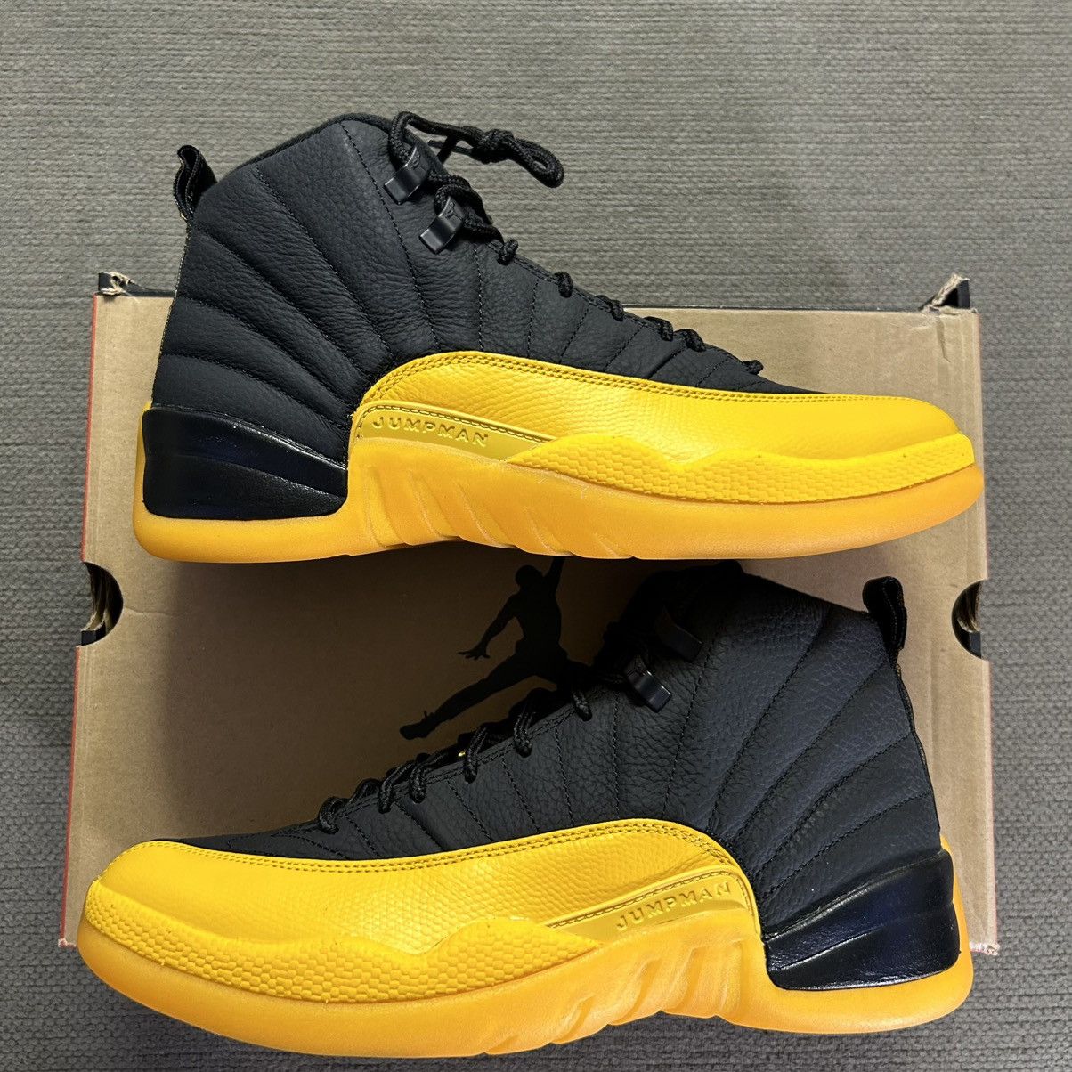 Jordan Brand Jordan 12 Retro “Black University Gold” Size US 9.5 / EU 42-43 - 1 Thumbnail