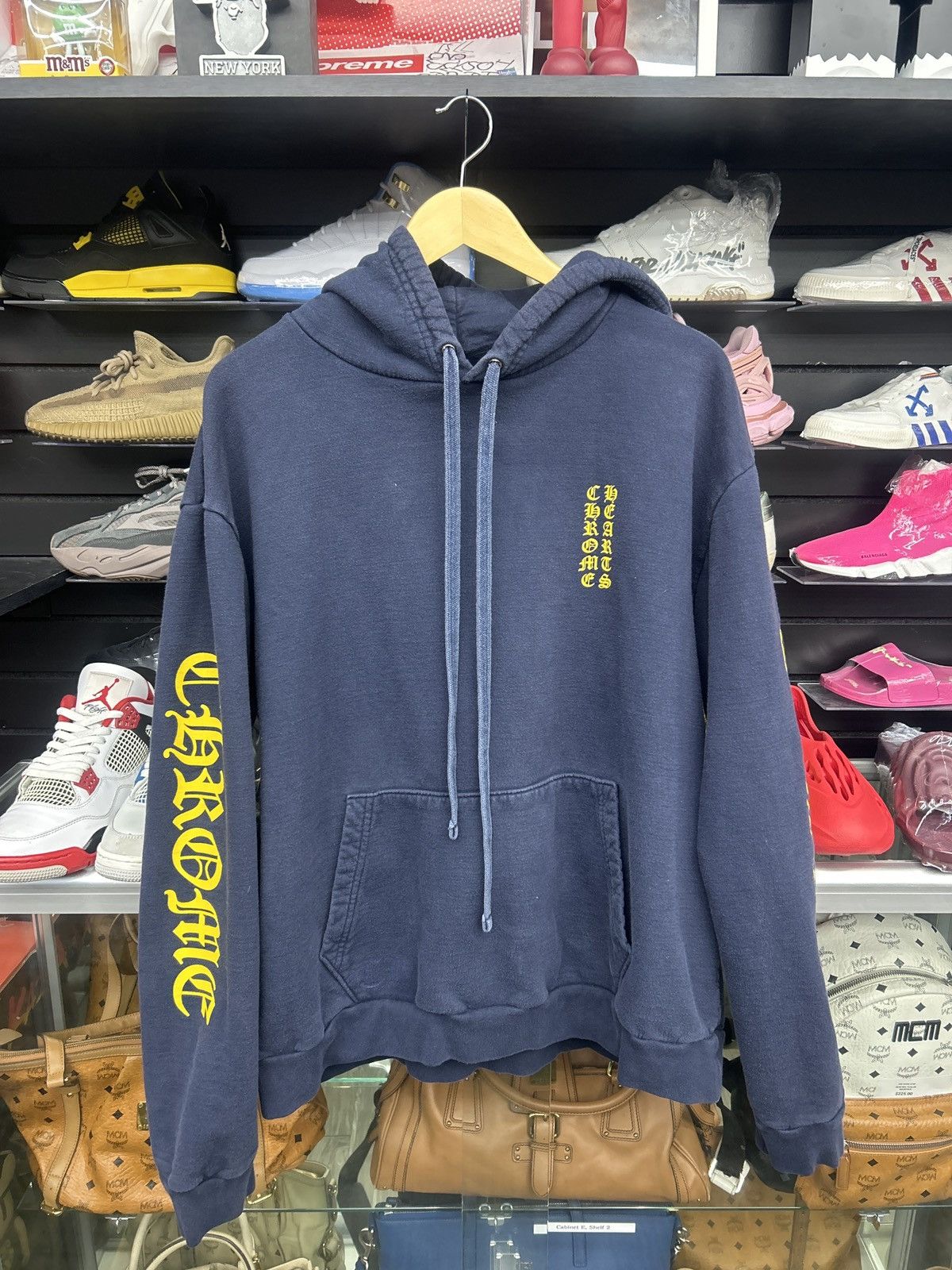 Chrome Hearts Vertical Logo hoodie