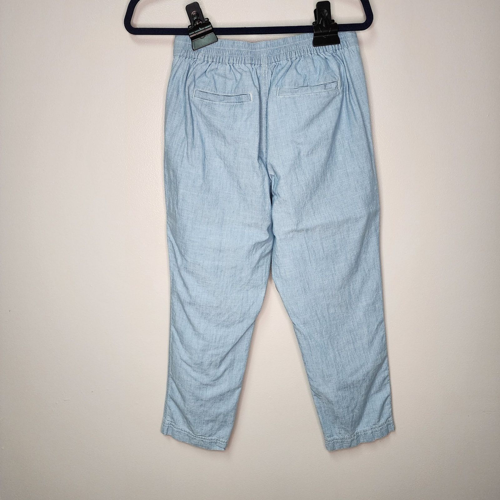 J.Crew Women's J. CREW XS Reimagined Pull on Cotton Lounge Pants Size 27" / US 4 / IT 40 - 2 Thumbnail