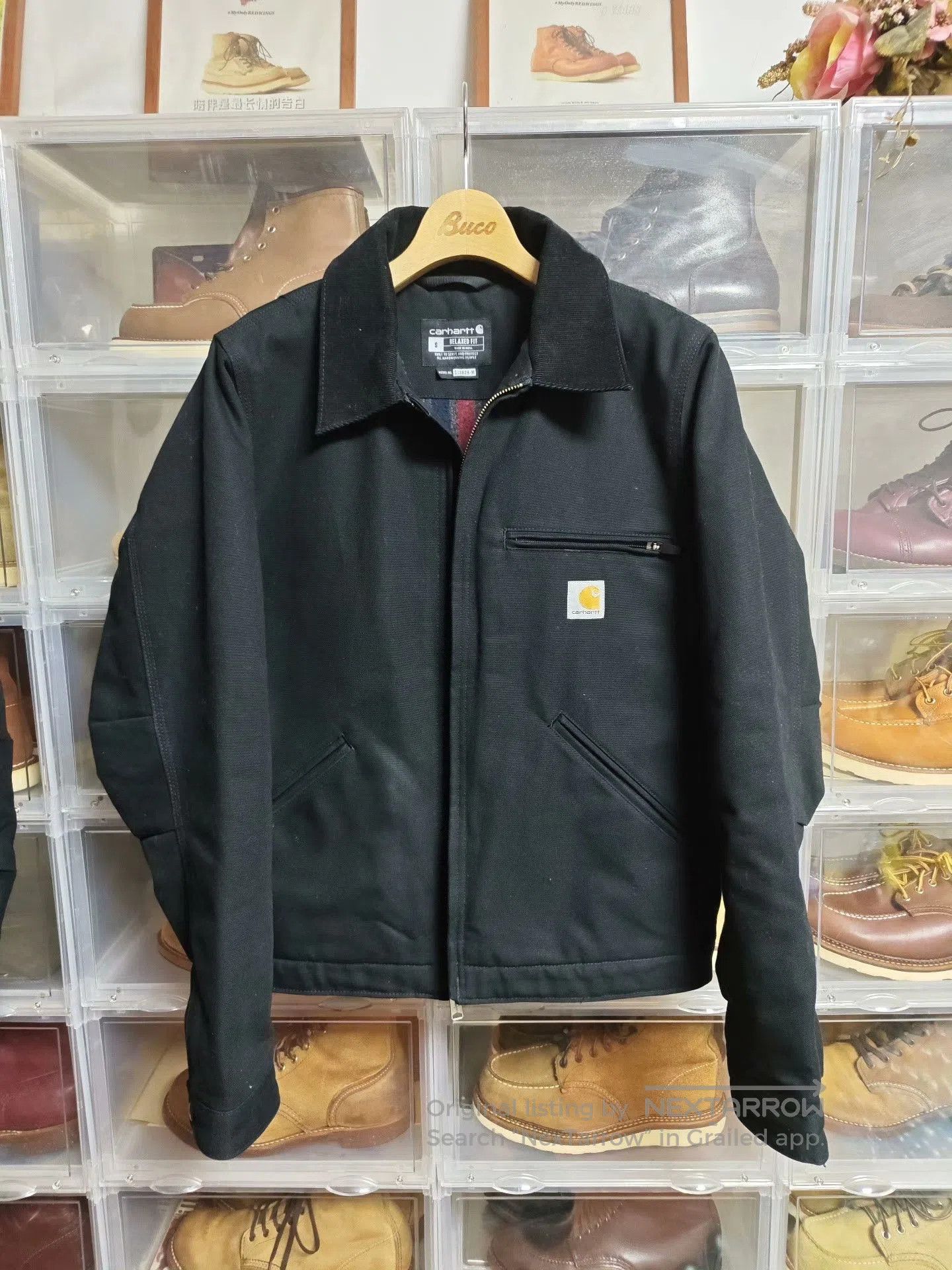 Carhartt Carhartt Detroit Jacket 103828 Black S. Size US S / EU 44-46 / 1 - 1 Thumbnail