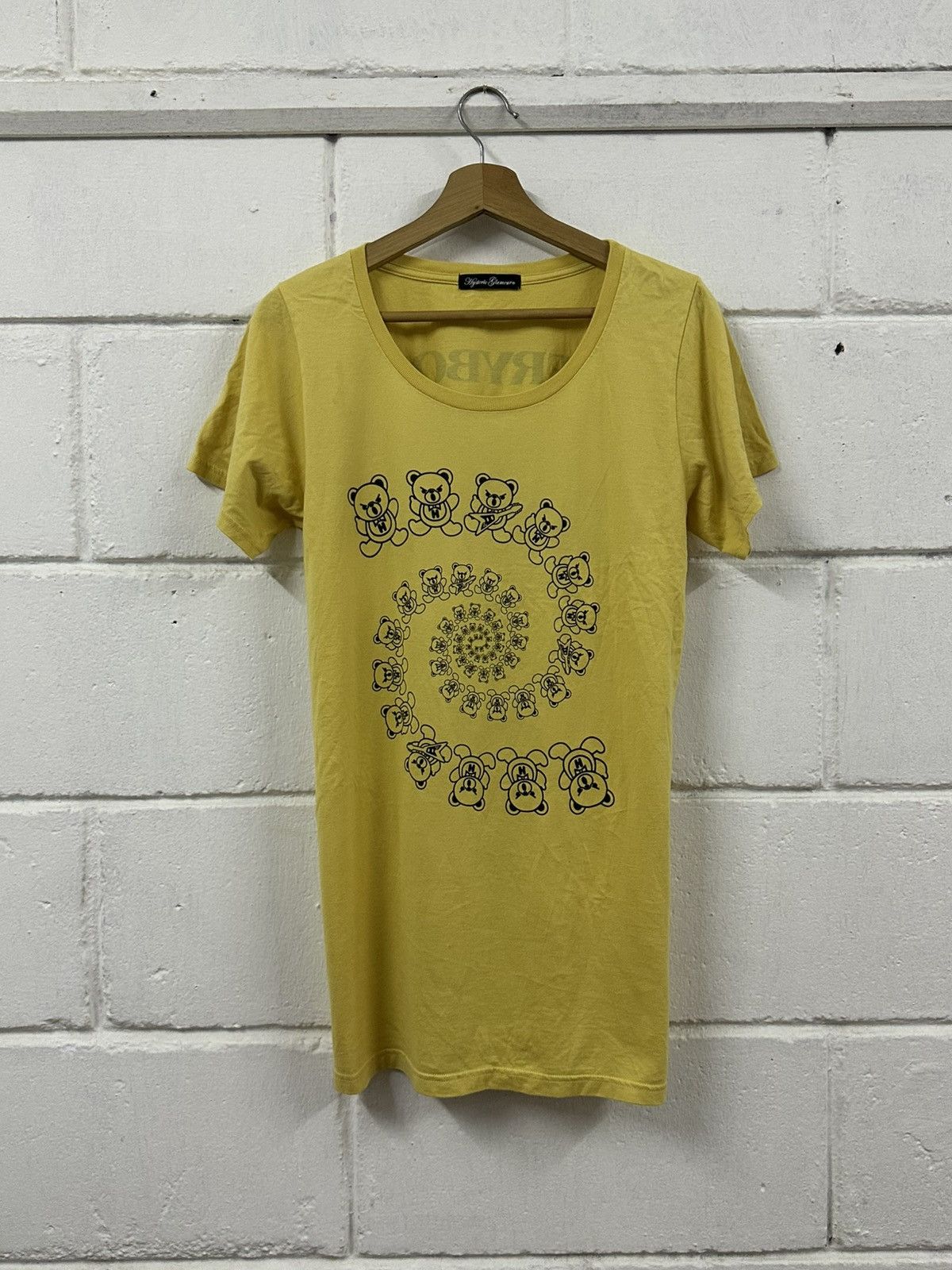 Hysteric Glamour Hysteric Glamour “Everybody Must Get Stoned” Bear T-Shirt Size US S / EU 44-46 / 1 - 1 Thumbnail