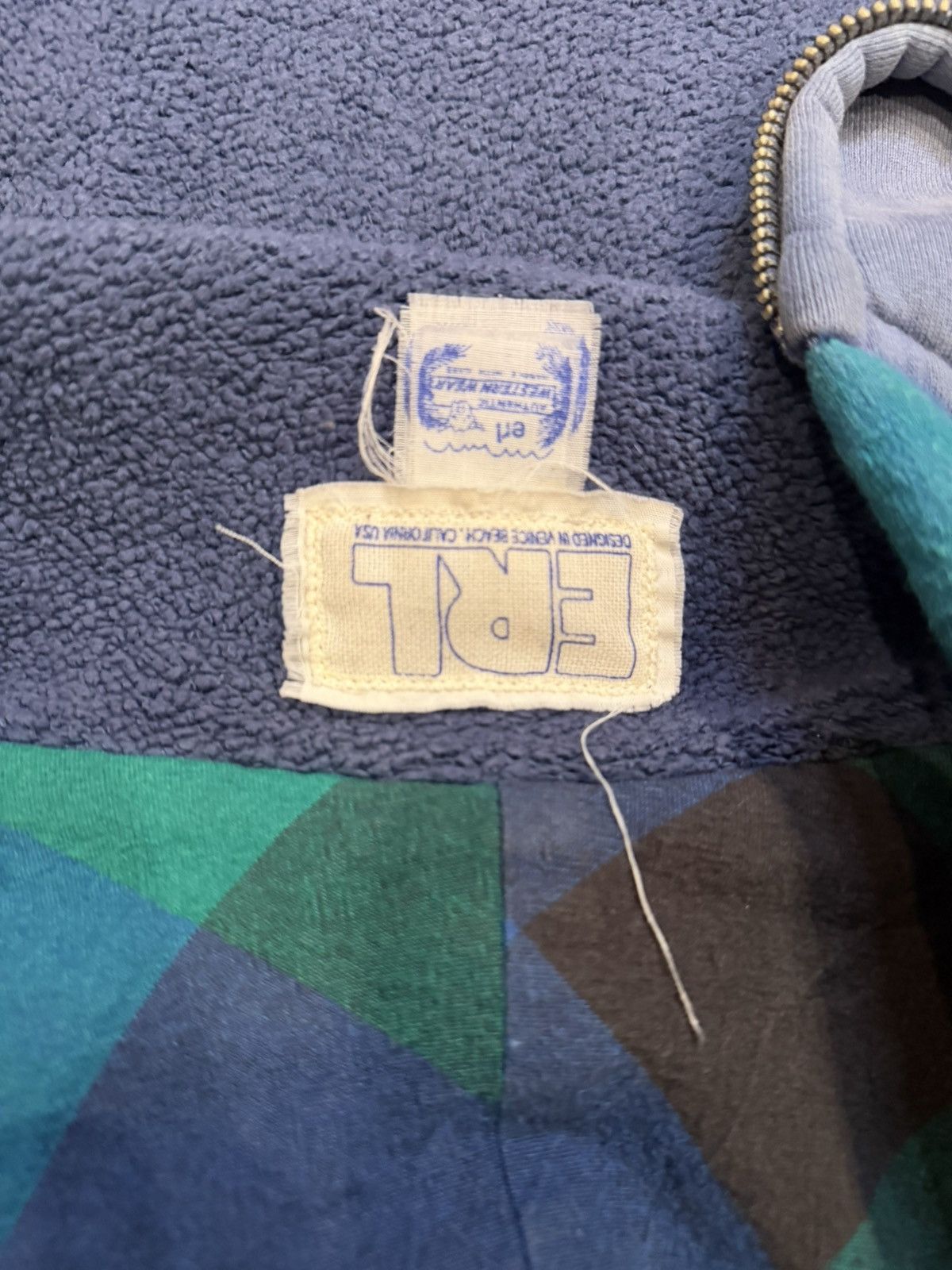 ERL ERL Blue Plaid zip up patch work Size US M / EU 48-50 / 2 - 4 Thumbnail
