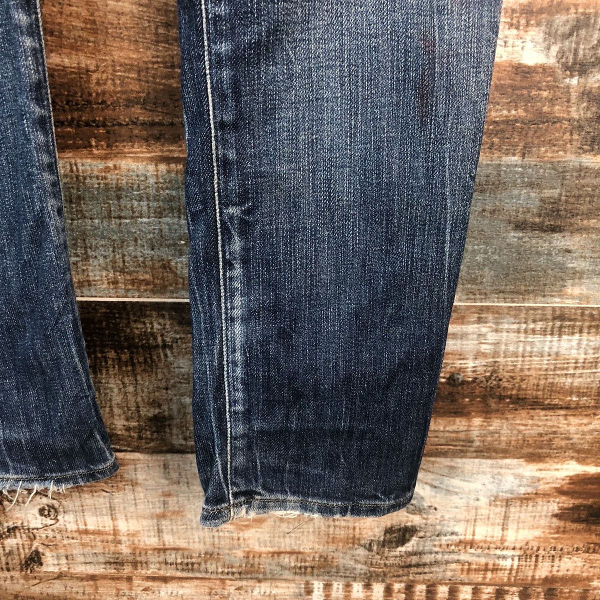Diesel Diesel italy Black Distressed ripped Denim Pants #A2117 Size 27" / US 4 / IT 40 - 12 Thumbnail