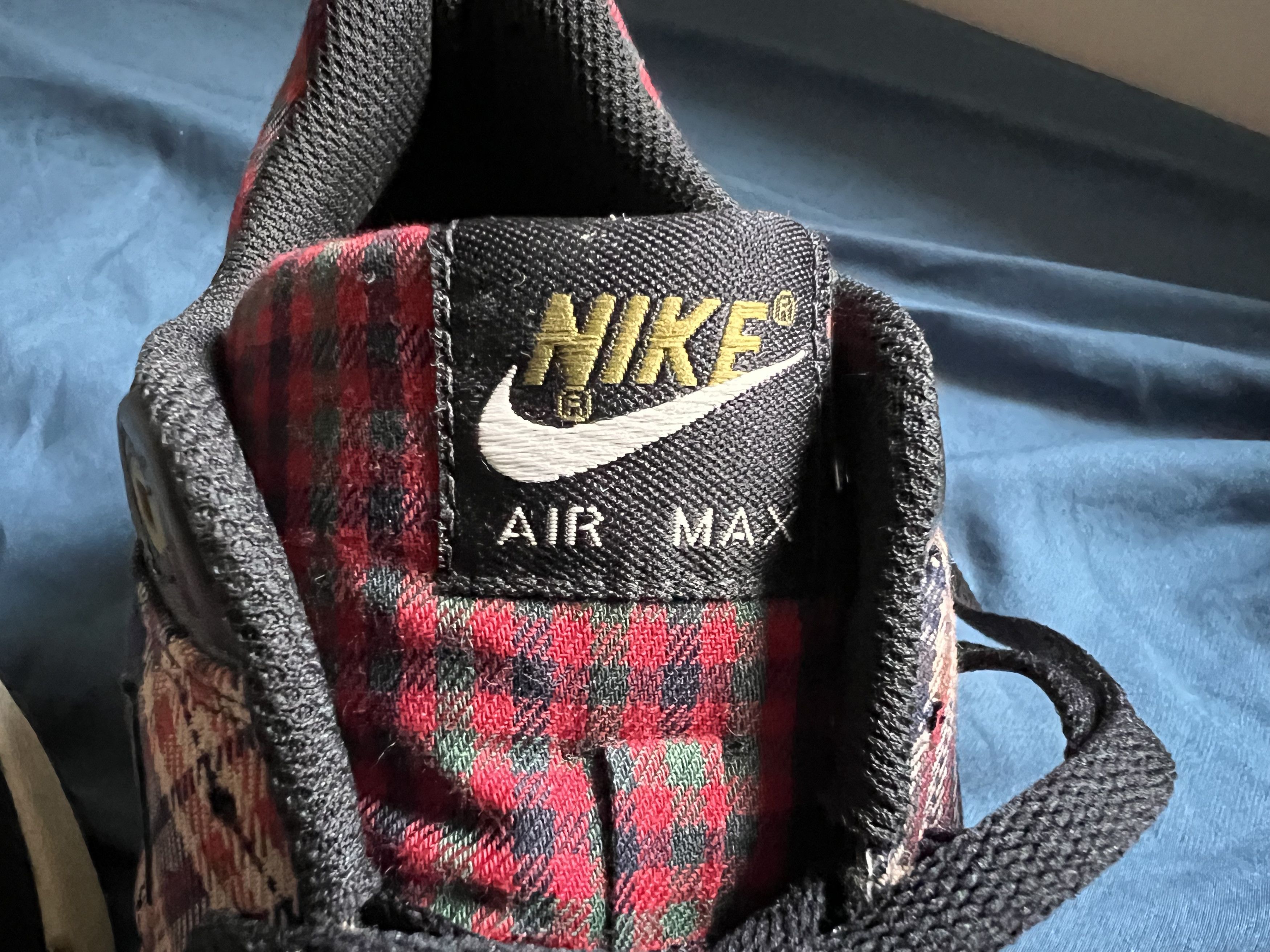 Nike Nike Air Max 1 ' Tartan Plaid ' Shoes 319986-001 Size US 10 Size US 10 / EU 43 - 10 Thumbnail