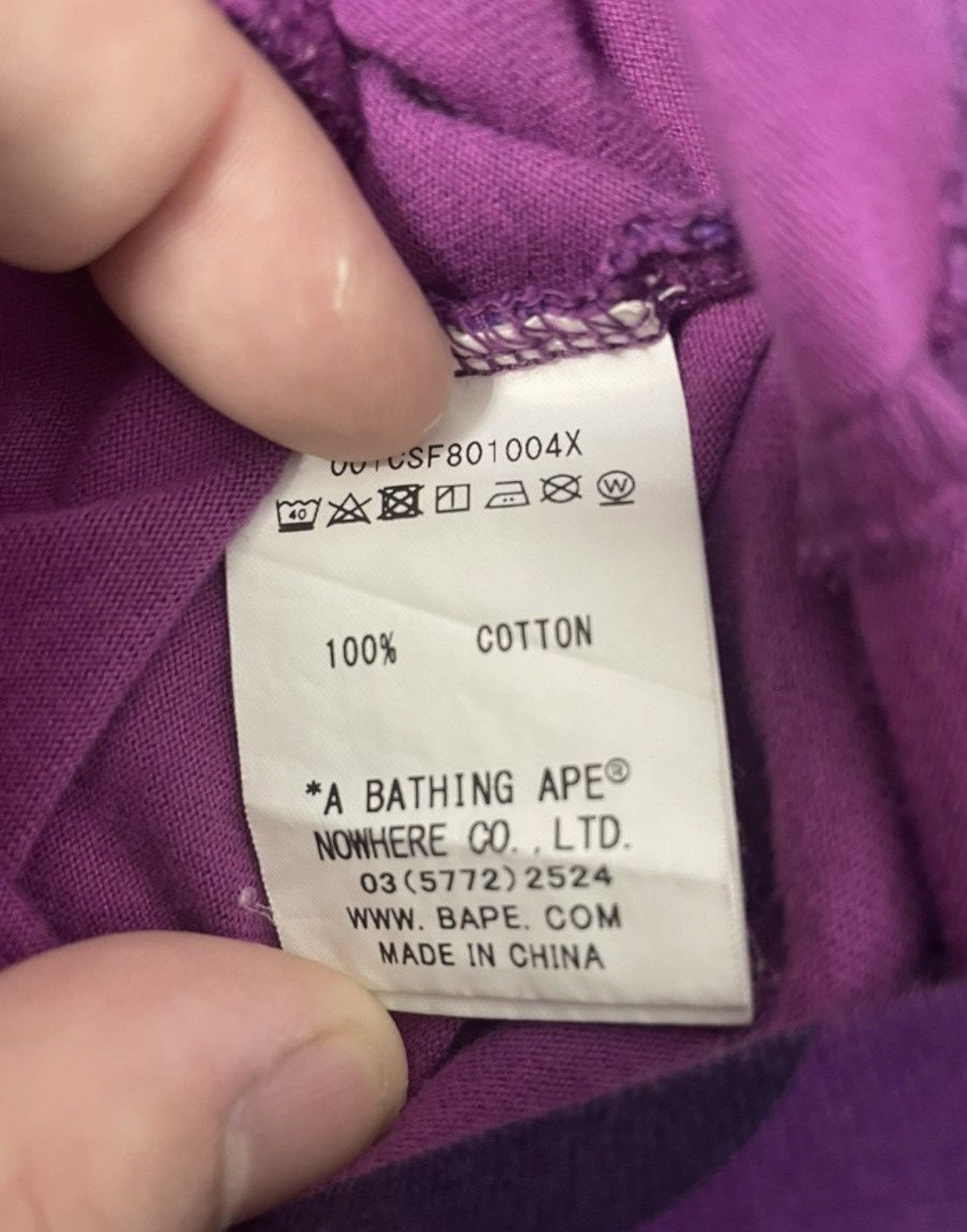 Bape Bape T-shirt Size US XL / EU 56 / 4 - 4 Thumbnail