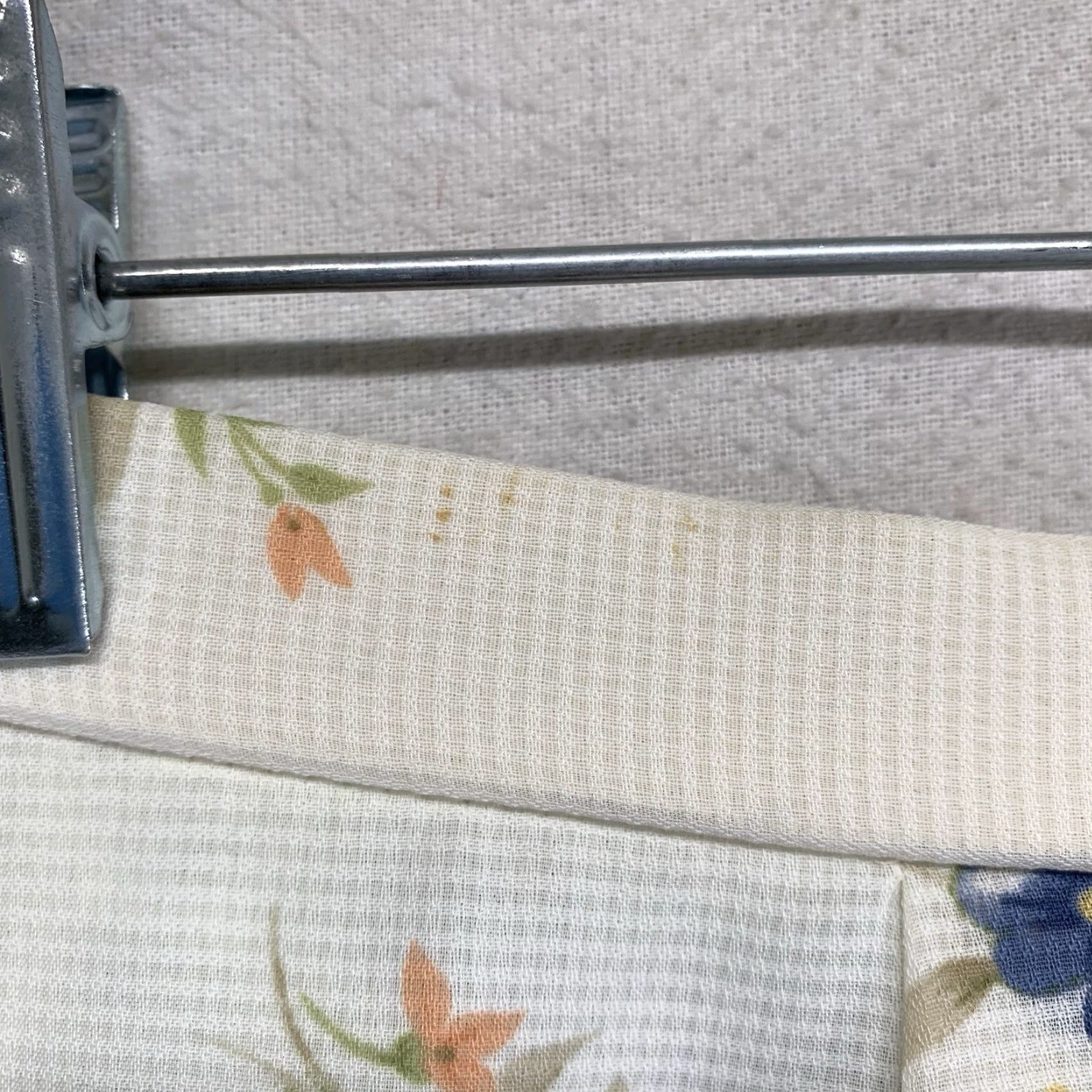 Pendleton Pendleton Skirt Women A-Line Midi Ivory Floral Polyester Lined Zipper Button American Hippie Flower 8 Womens Size 30" / US 8 / IT 44 - 7 Thumbnail