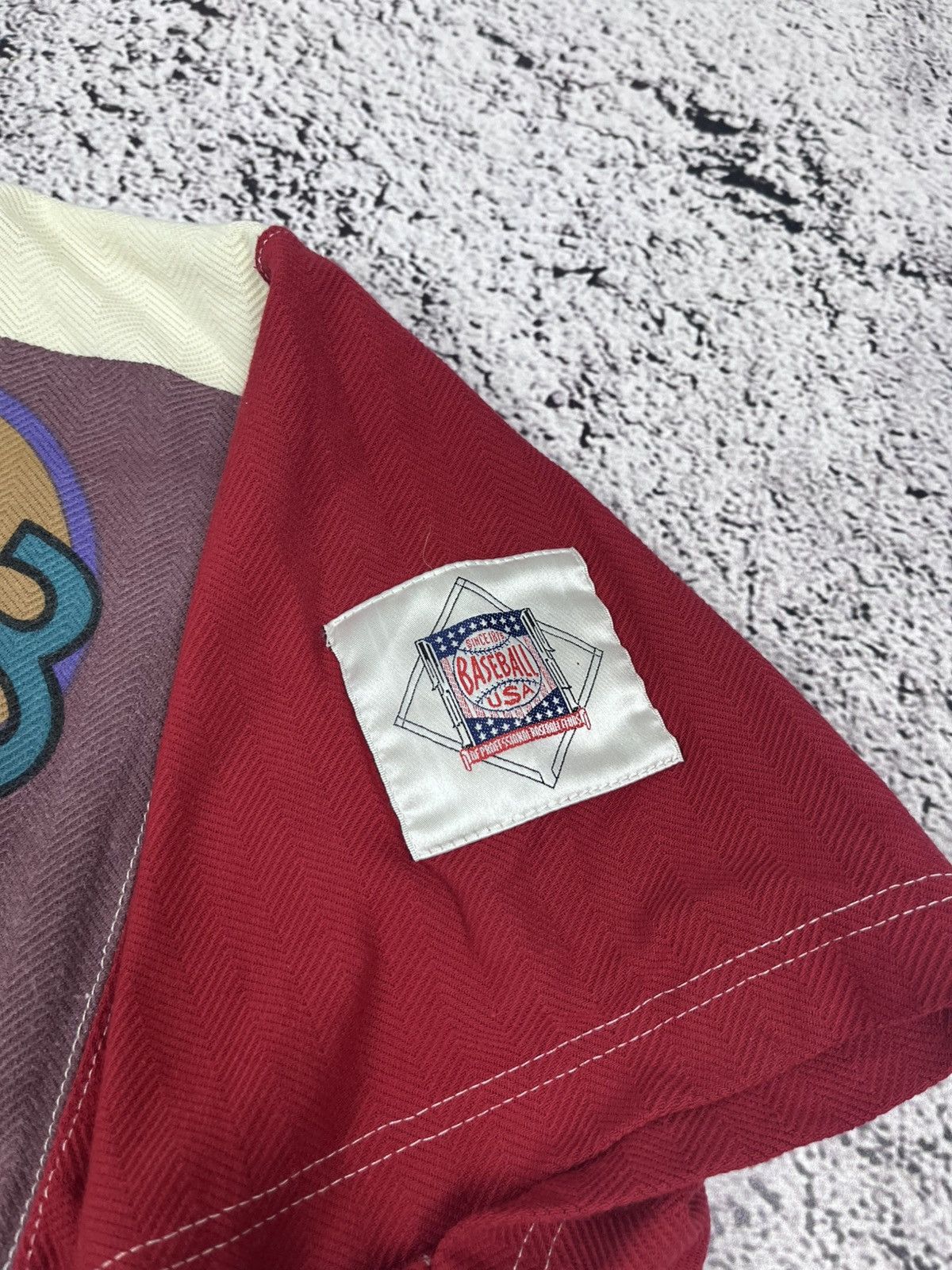 Vintage Vintage 80s Baseball All Over printed t shirt rare Size US L / EU 52-54 / 3 - 8 Thumbnail