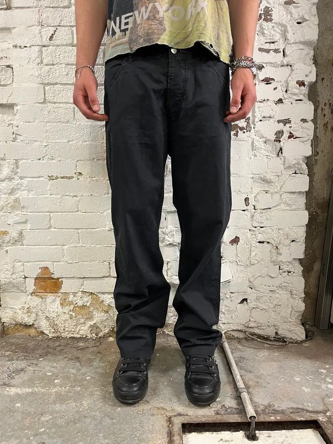 Prada 2000s Prada Black Cozy Pants Size US 34 / EU 50 - 1 Thumbnail