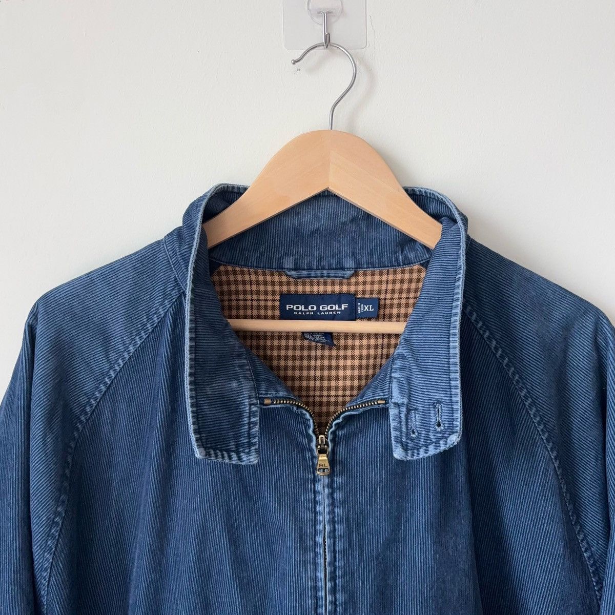 Polo Ralph Lauren Vintage Polo Golf Corduroy Bomber Jacket Plaid Lined Size US XL / EU 56 / 4 - 3 Thumbnail