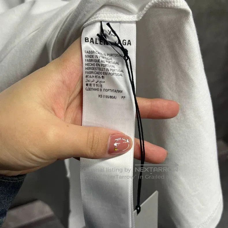 Balenciaga Balenciaga White Coke Logo Short Sleeve Tee. Size US XS / EU 42 / 0 - 4 Thumbnail