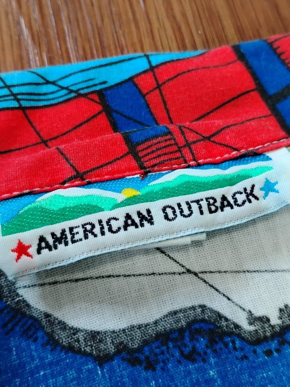 Other Vintage American Outback Nautical Sailing Hawaiian Shirt Size US L / EU 52-54 / 3 - 3 Thumbnail